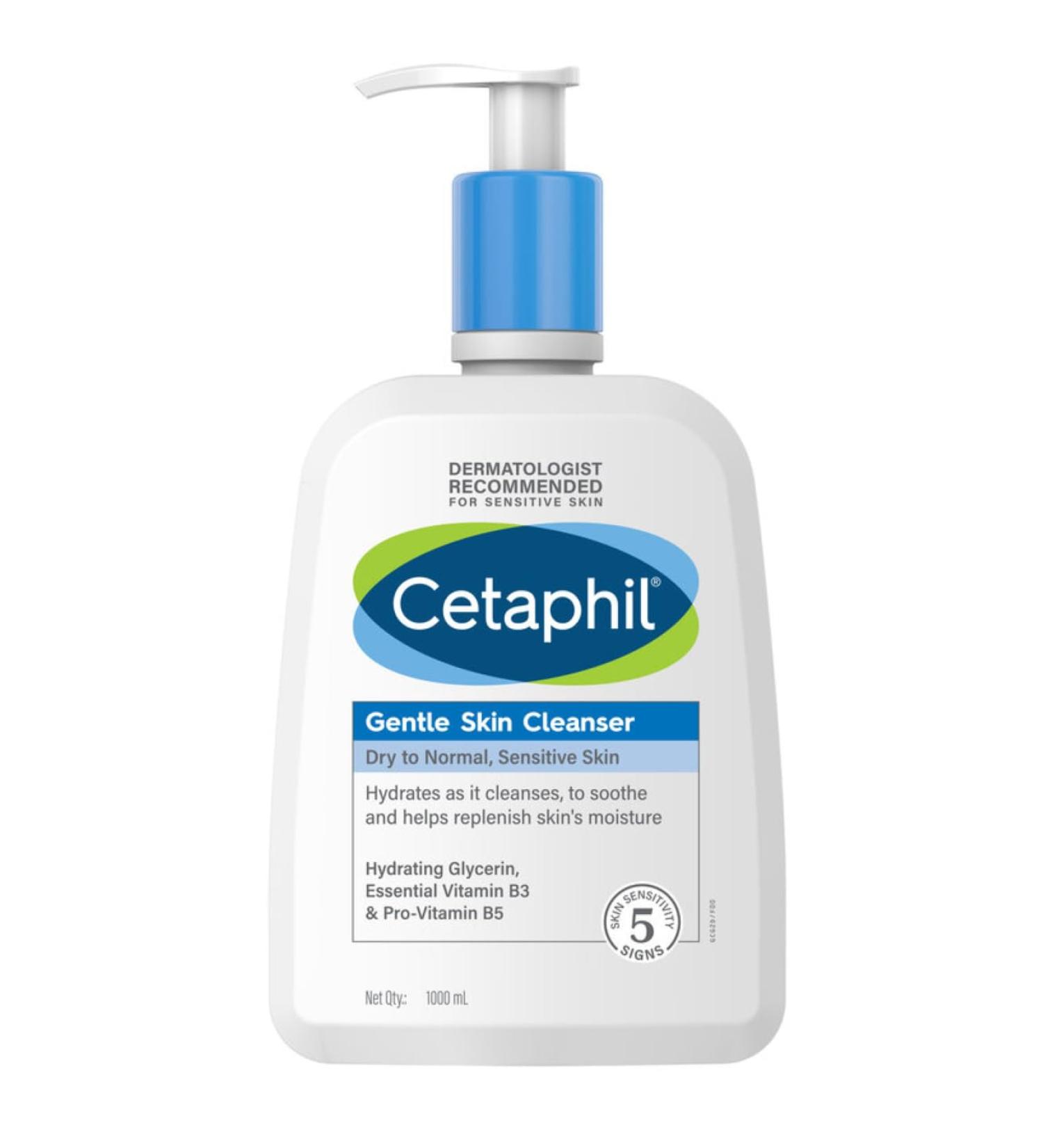 Cetaphil Gentle Skin Cleanser 1 Litre 32oz Fresh 33.8 Fl Oz (Pack of 1) - Buy Online on GoSupps.com