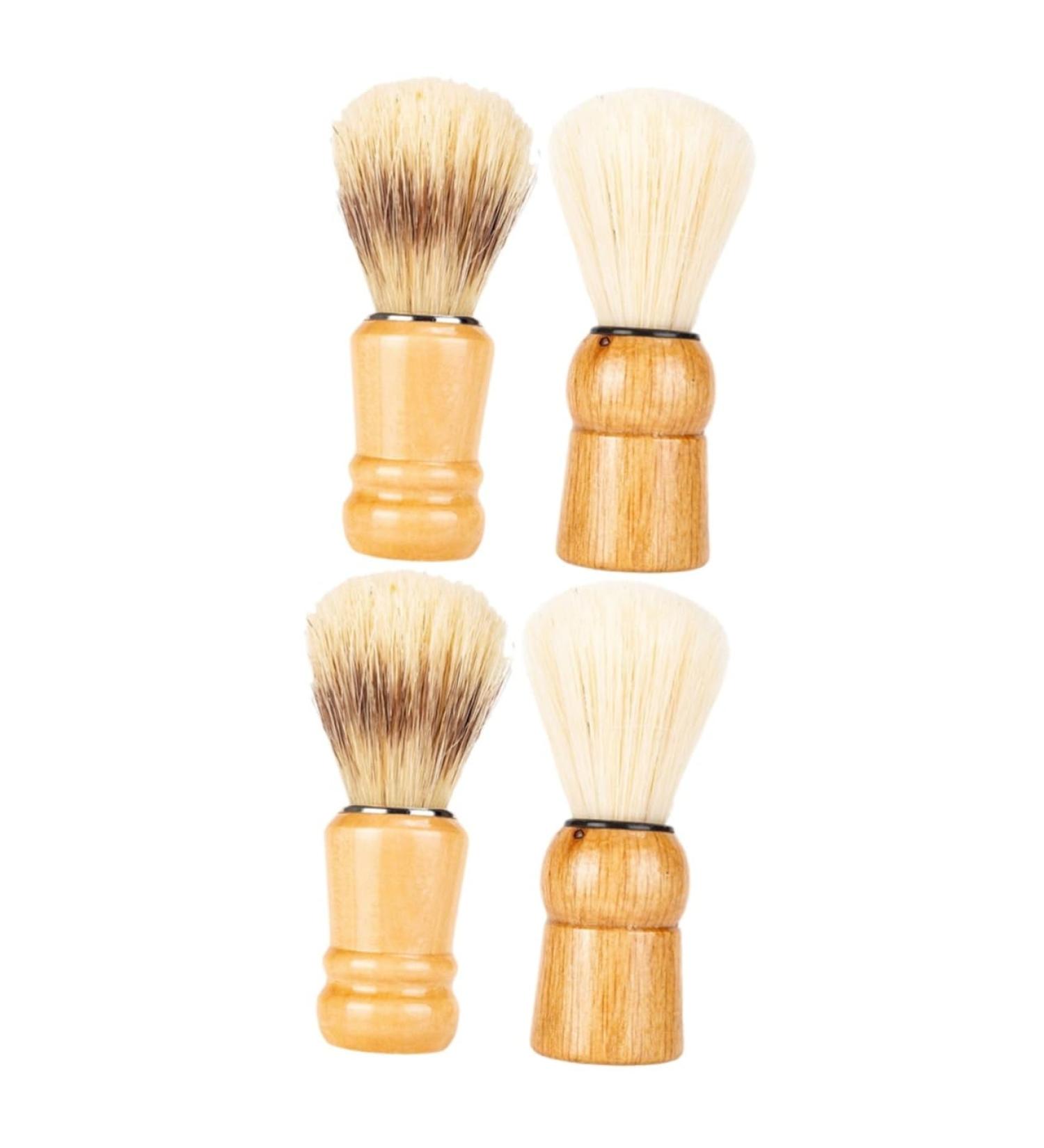 Fomiyes 4-Piece Beard Grooming Set - Professional Friseur Razor Goat Beard Template & Travel Dust Brush for Men | Best Shaving Solutions - Buy Online on GoSupps.com