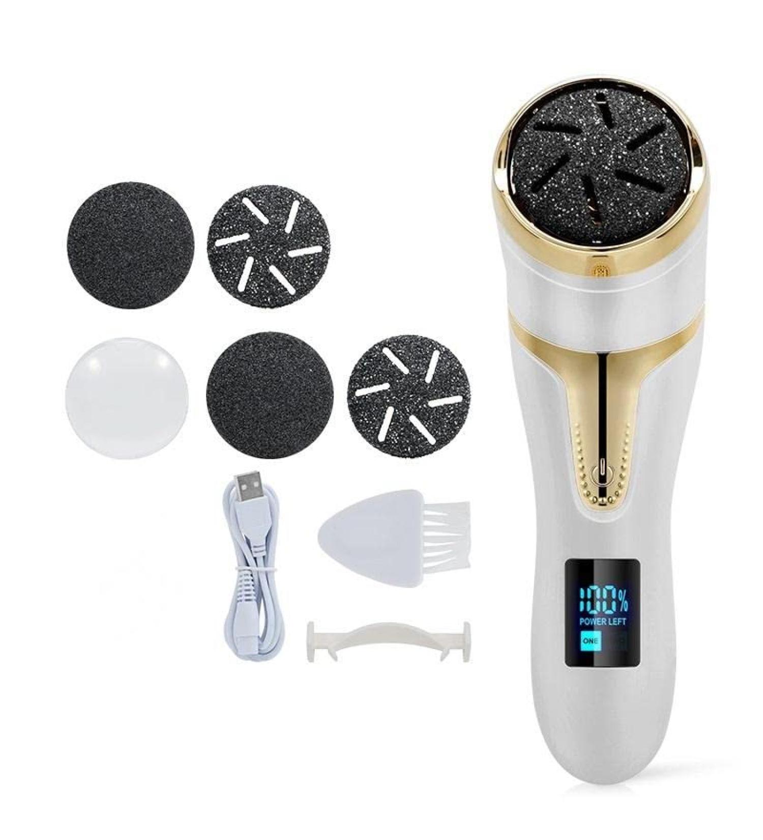 HotcoS electric pedicure tool (Color : Gold 5 rollers) PtaTt6666