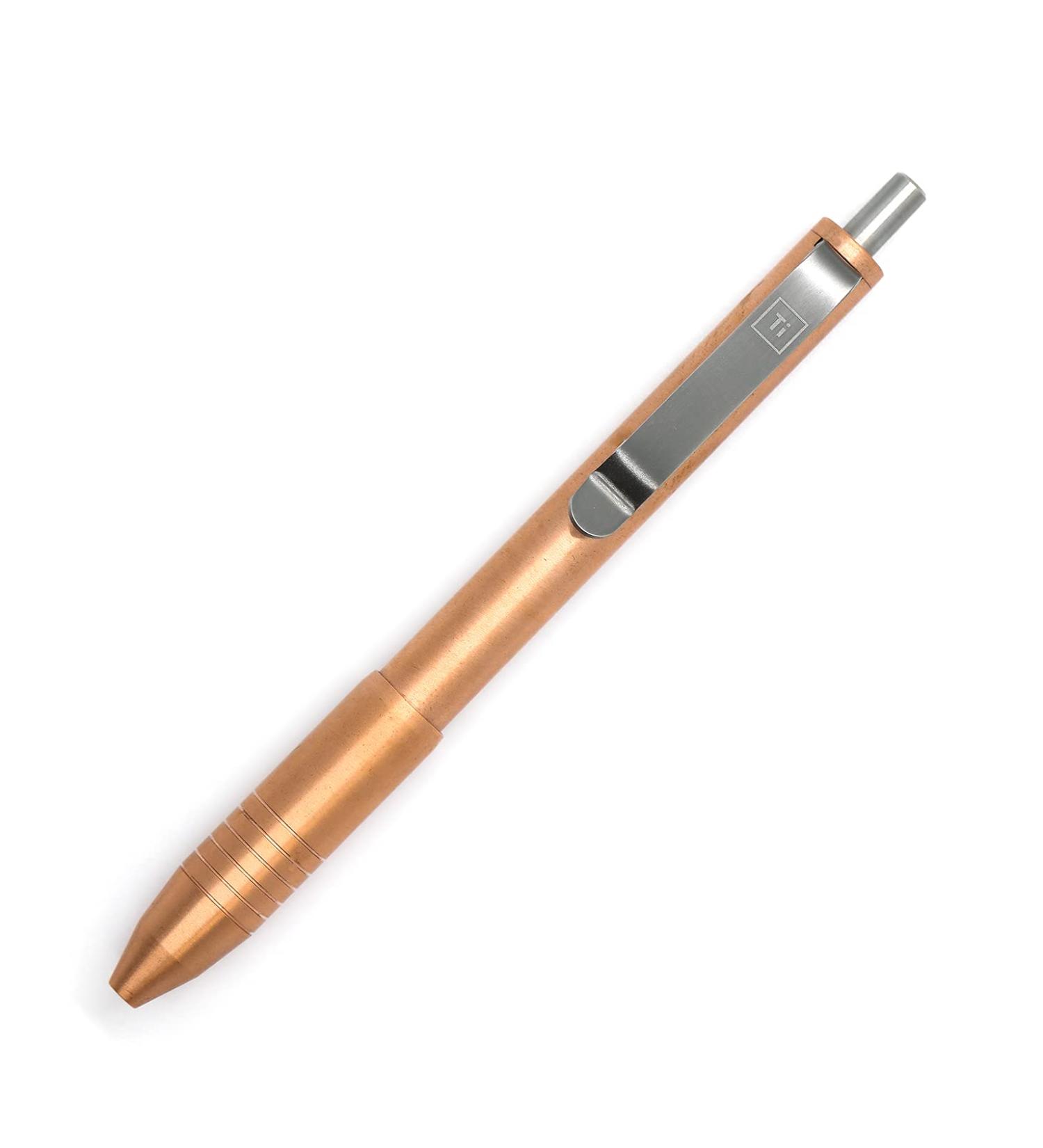 Big Idea Design Copper Click EDC Pen - Red Tone | Premium Copper Finish - Buy Online on GoSupps.com