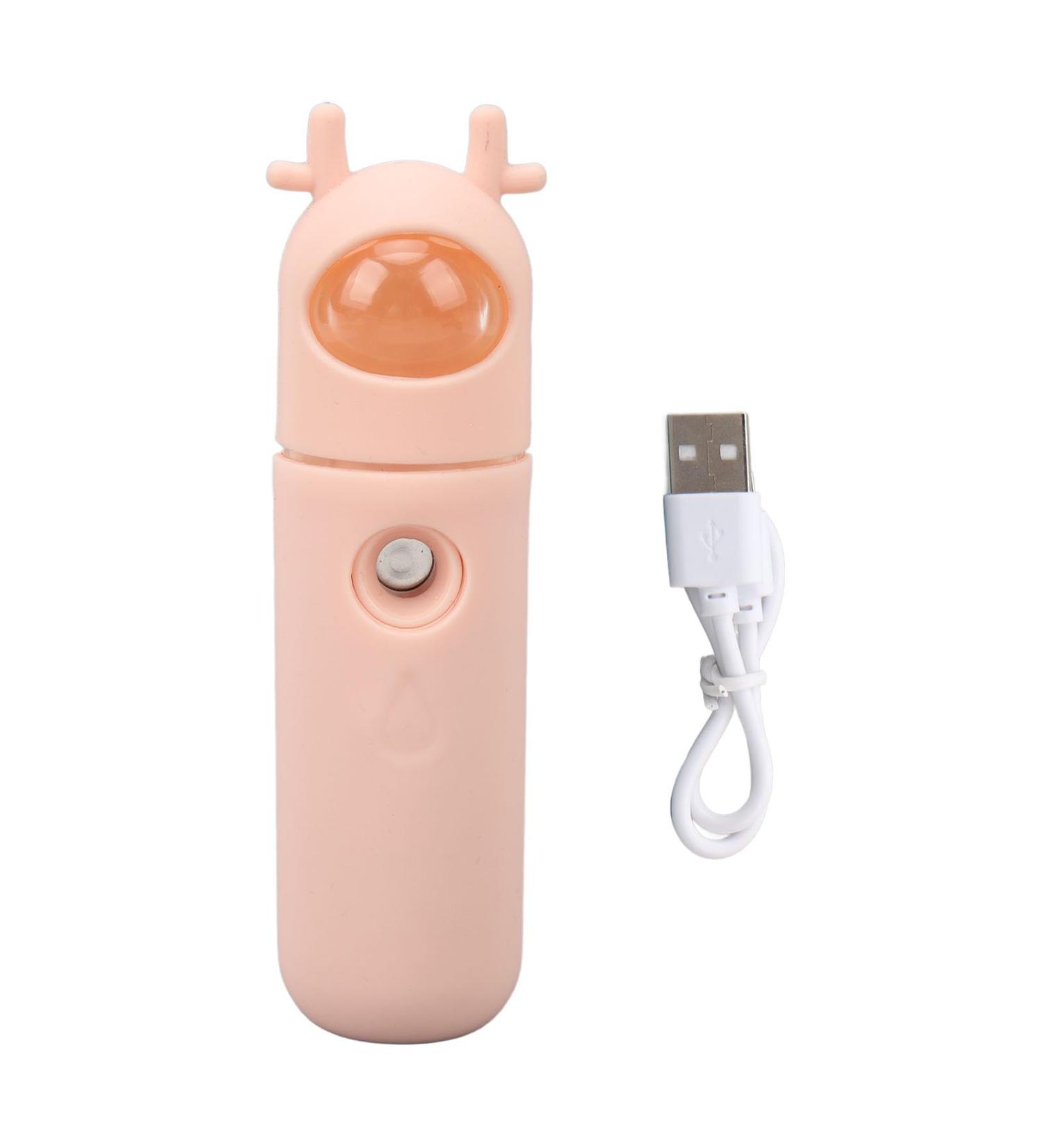 Facial Mister Silicon ABS 18mL Handheld Water Tank Nano Mist Sprayer for Outdoor Travel Camping Hiking (Deer) - Buy Online on GoSupps.com