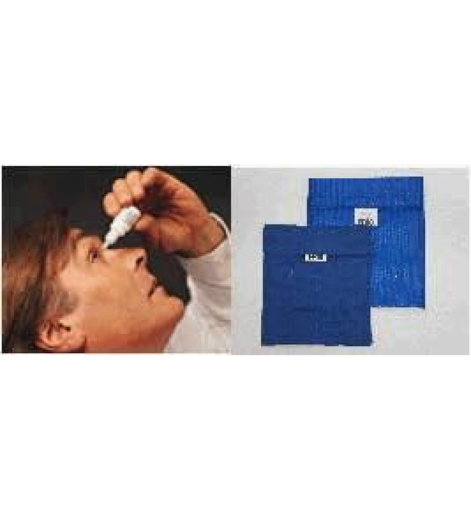 Frio Cooling Wallet - Eye Drop Wallet - Blue-Keep Eye Drop Medication Cool up to 45 Hours Without Ever Needing Refrigeration! Accept NO Imitation!