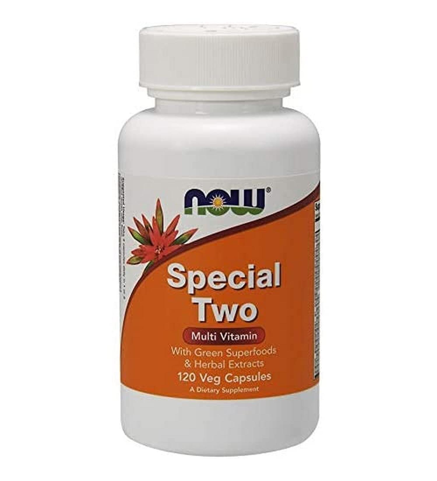 Now Foods Special Two Multi Vitamin 120 Veg Capsules