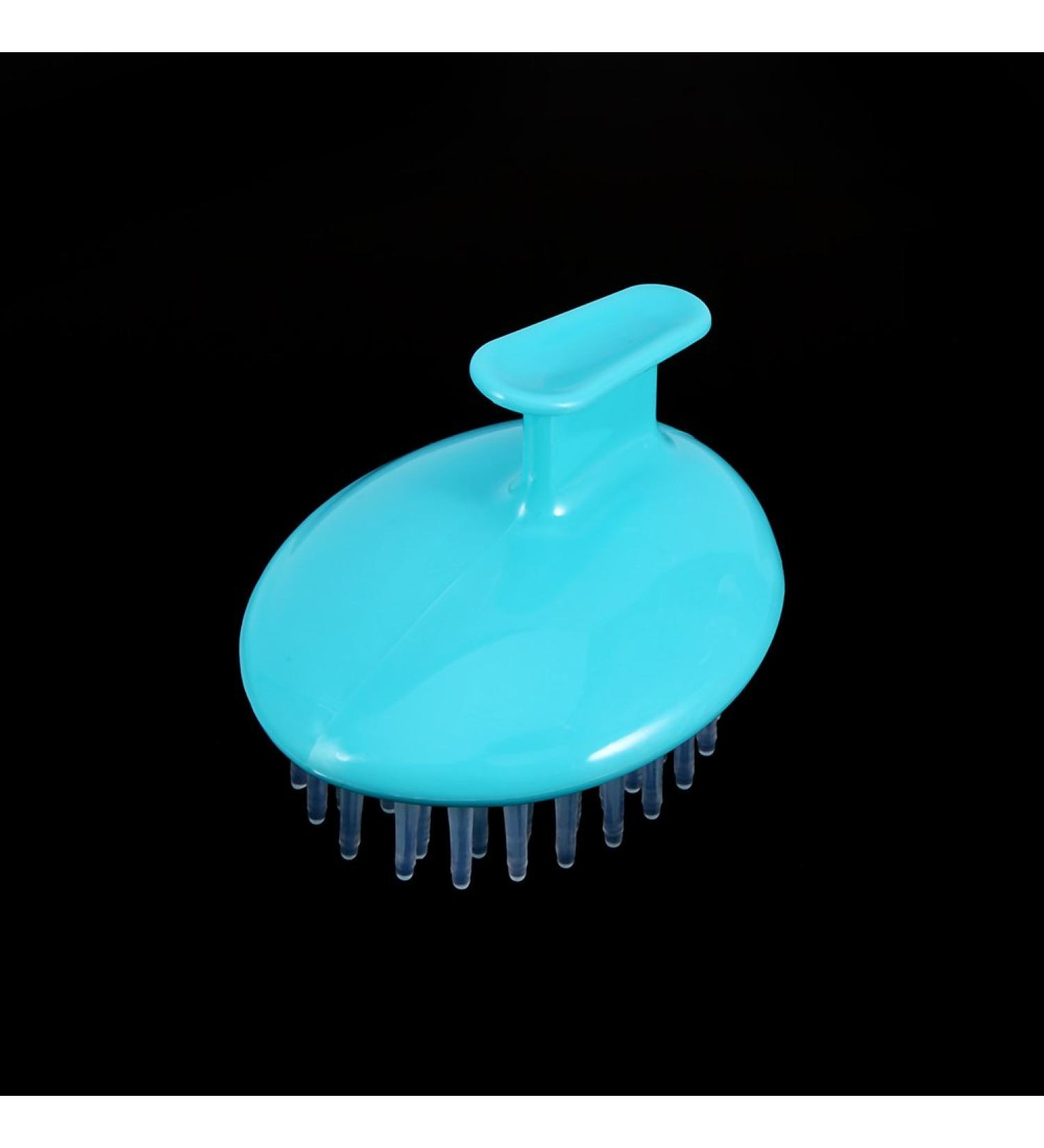 Verdant Touch Hair Scrubber - Shampoo Scalp Massager Brush for Shower | Blue Hair Washing Massage Comb - International Shipping - Buy Online on GoSupps.com