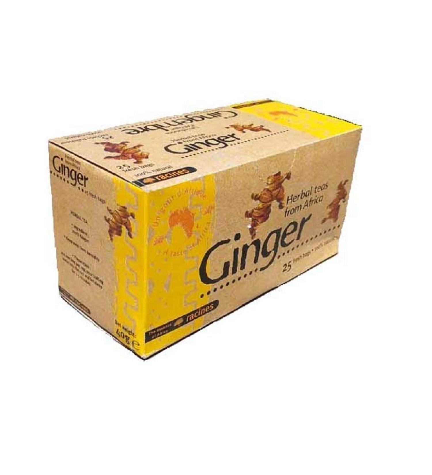  SetProducts Infusions 100% Ginger + A nice stickers of the brand Set Products - 25 bags of 1.6g - Buy Online on GoSupps.com