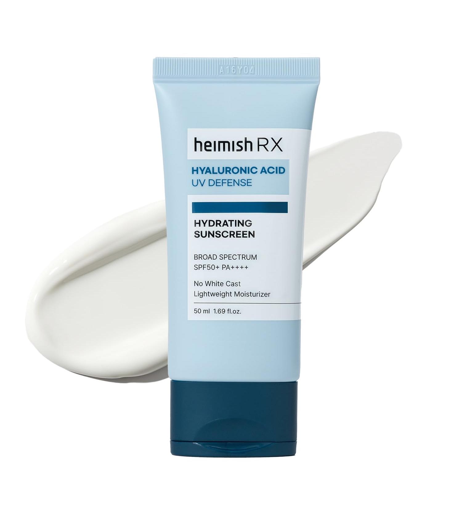 Heimish Hydrating Sunscreen Hyaluronic Acid UV Defense SPF 50+ PA++++ 1.69 fl oz (50 ml) - Buy Online on GoSupps.com
