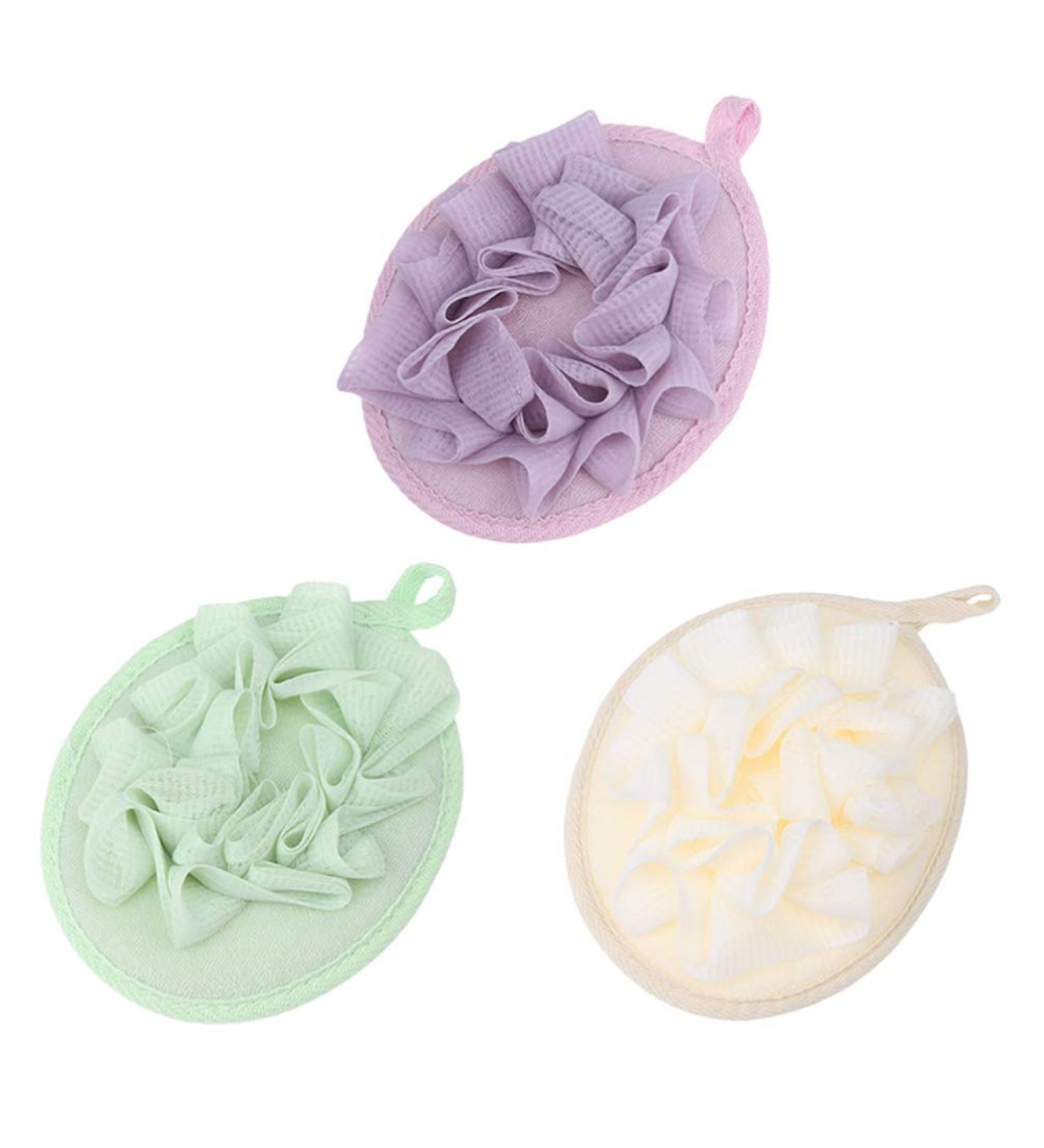 Milisten 3pcs Sea Sponges Set - Exfoliating Bath Gloves & Loofah - Japanese-Style Body Scrub Mitts for Spa & Shower - Buy Online on GoSupps.com