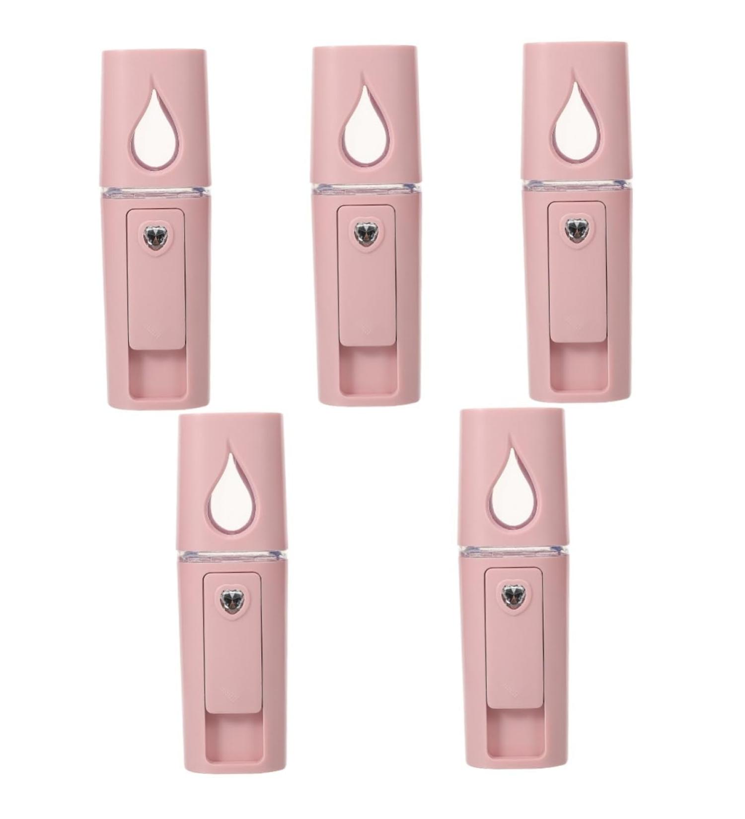 Beavorty 5pcs Hydrating Beauty Instrument Steamer Face Mini Facial Sprayer Mini Steamer for Face Abs 10.00X3.00X3.00CMx5pcs - Buy Online on GoSupps.com