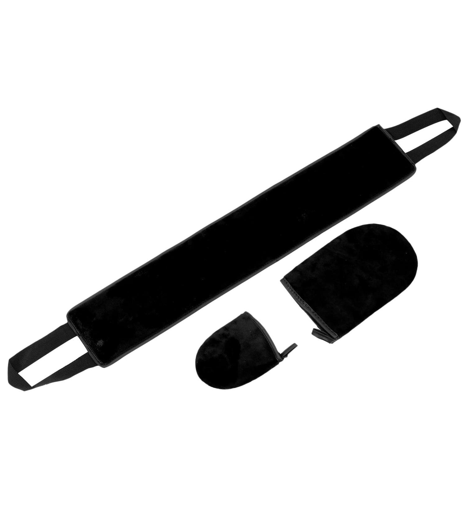 Homoyoyo Kit de 3 Moufles Exfoliants Autobronzants Noirs Doublure Imperm able Tailles Petite et Grosse sans Doigts Applicateur Lotion Bronzage Visage et Dos Protection Mains - Buy Online on GoSupps.com