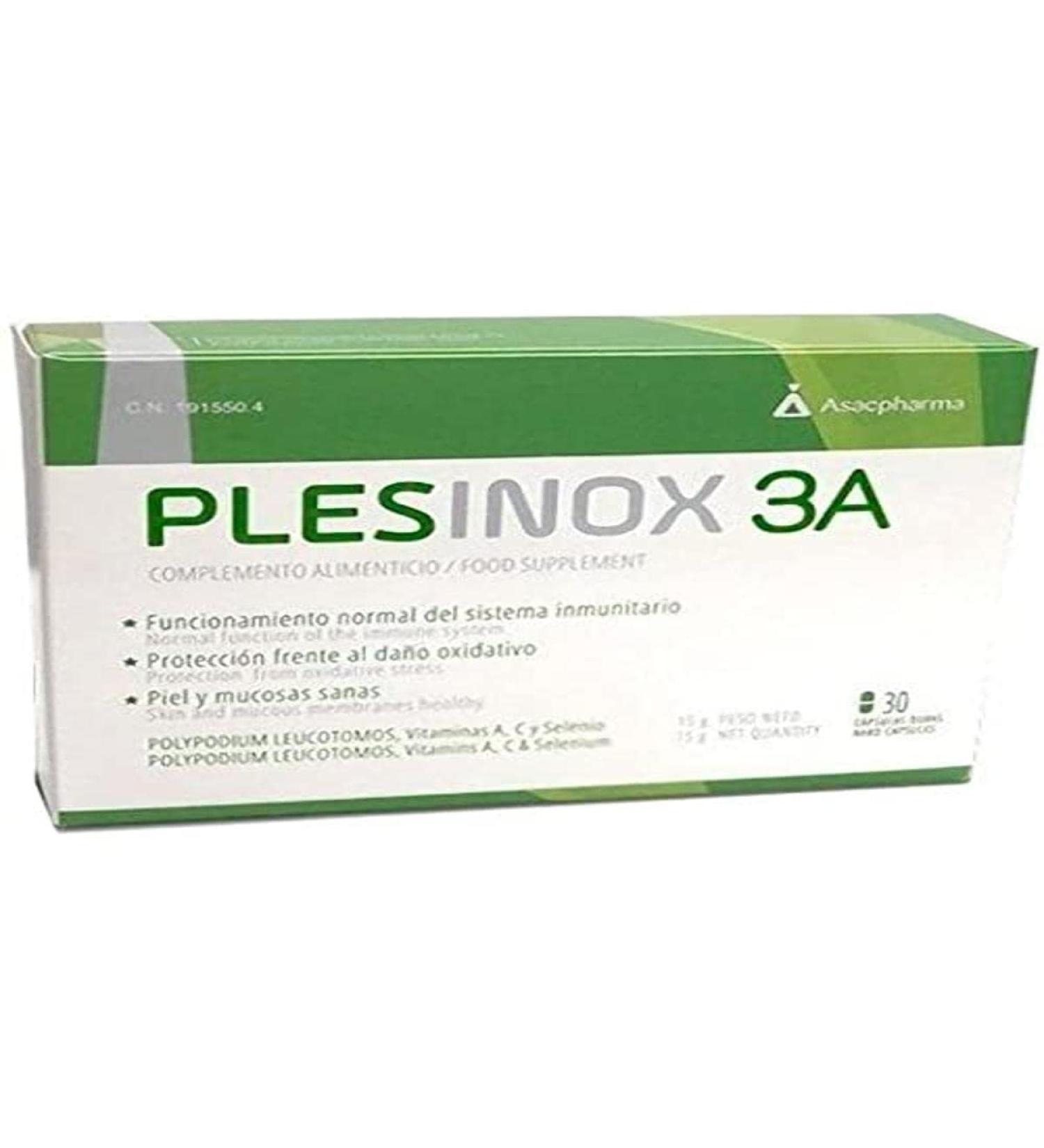 Plesinox 3a 30 cap