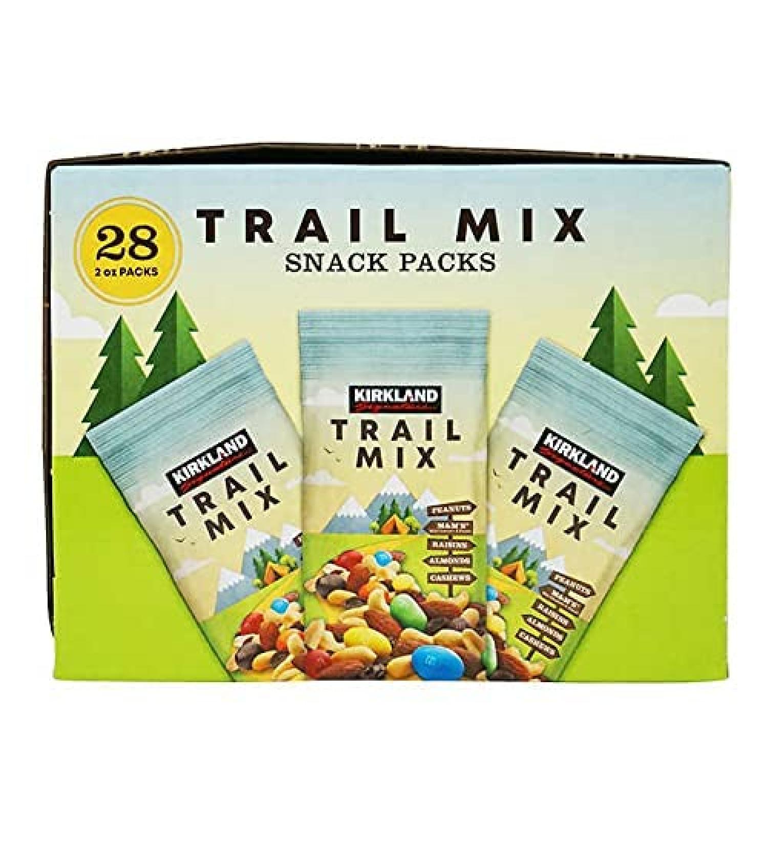 Kirkland Signature Trail Mix Snack Pack - 3.52 Lb | High Quality Ingredients - Buy Online on GoSupps.com