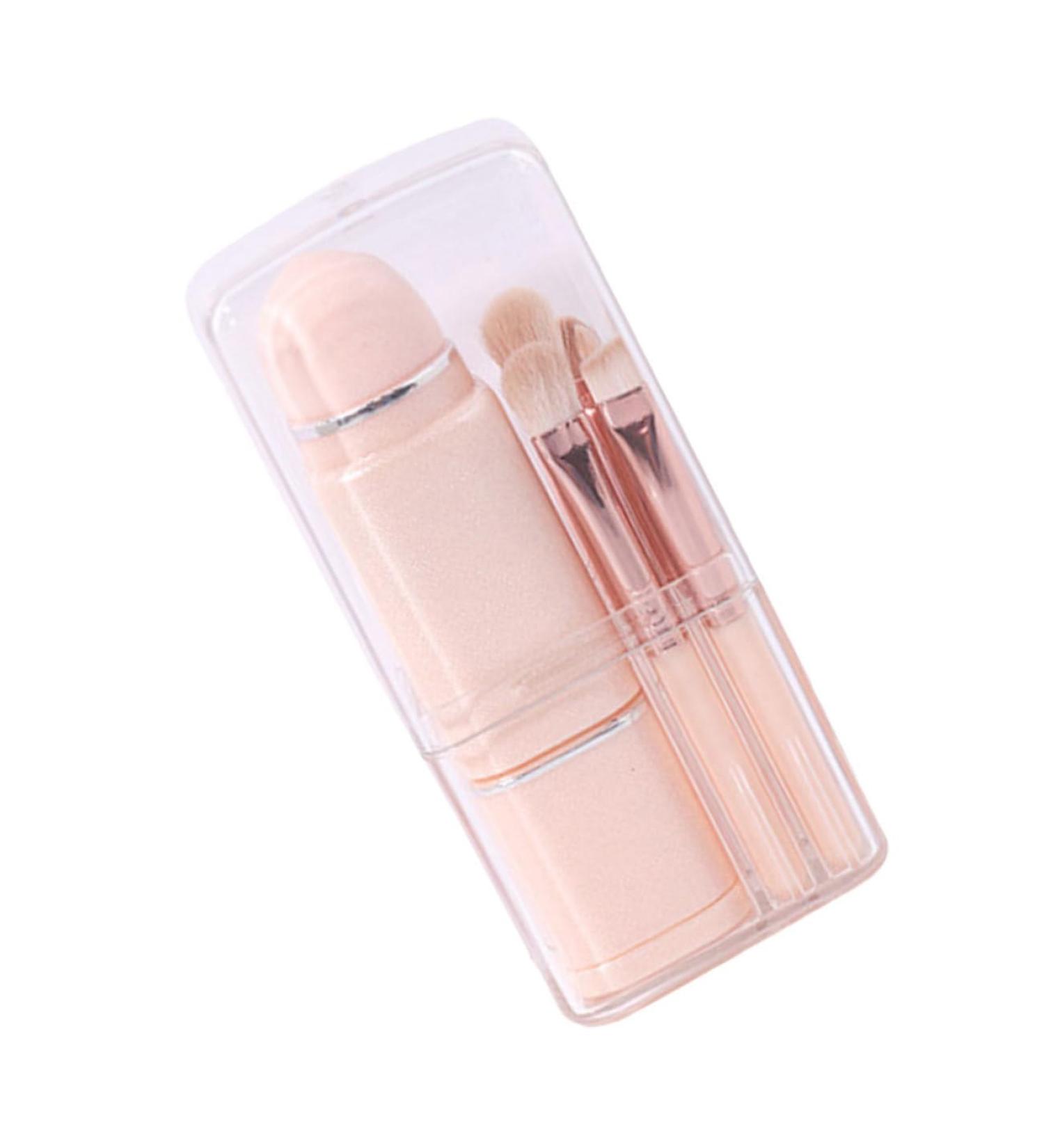 DOITOOL 1 Set 8 in 1 Makeup Brush Foundation Brush Cosmetic Brush Lip Brush Eyeshadow Brush Dual Ended Blush Brush Make up Shadow Travel 4 in 1 Artificial Fiber 10x2.5cm Pink - Buy Online on GoSupps.com