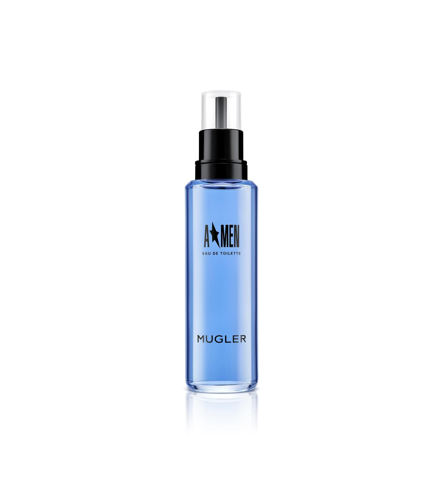 Mugler A*Men - Eau de Toilette Refill - Mens Cologne - Woody & Ambery - With Patchouli & Coffee Extract - Long Lasting Fragrance 3.3 Fl Oz - Refill - Buy Online on GoSupps.com