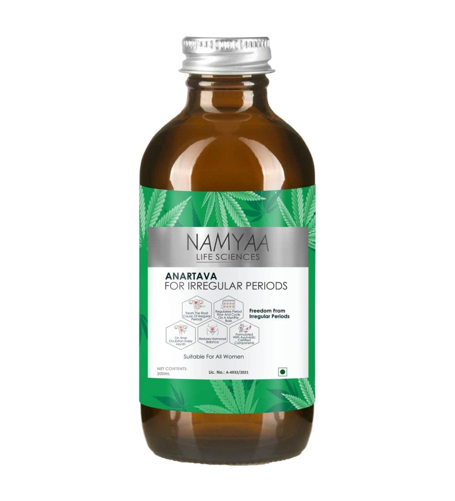 YANG Anartava for irregular periods ml white (200 ml) - Buy Online on GoSupps.com