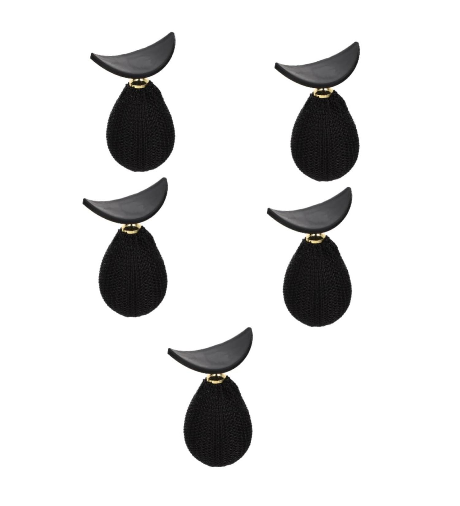 FRCOLOR 5Pcs Eyeshadow Stencil For Daily Makeup Lazy Eyeshadow Seal Fast Eyeshadow Application Easy To Use mediumx5pcs blackx5pcs - Buy Online on GoSupps.com