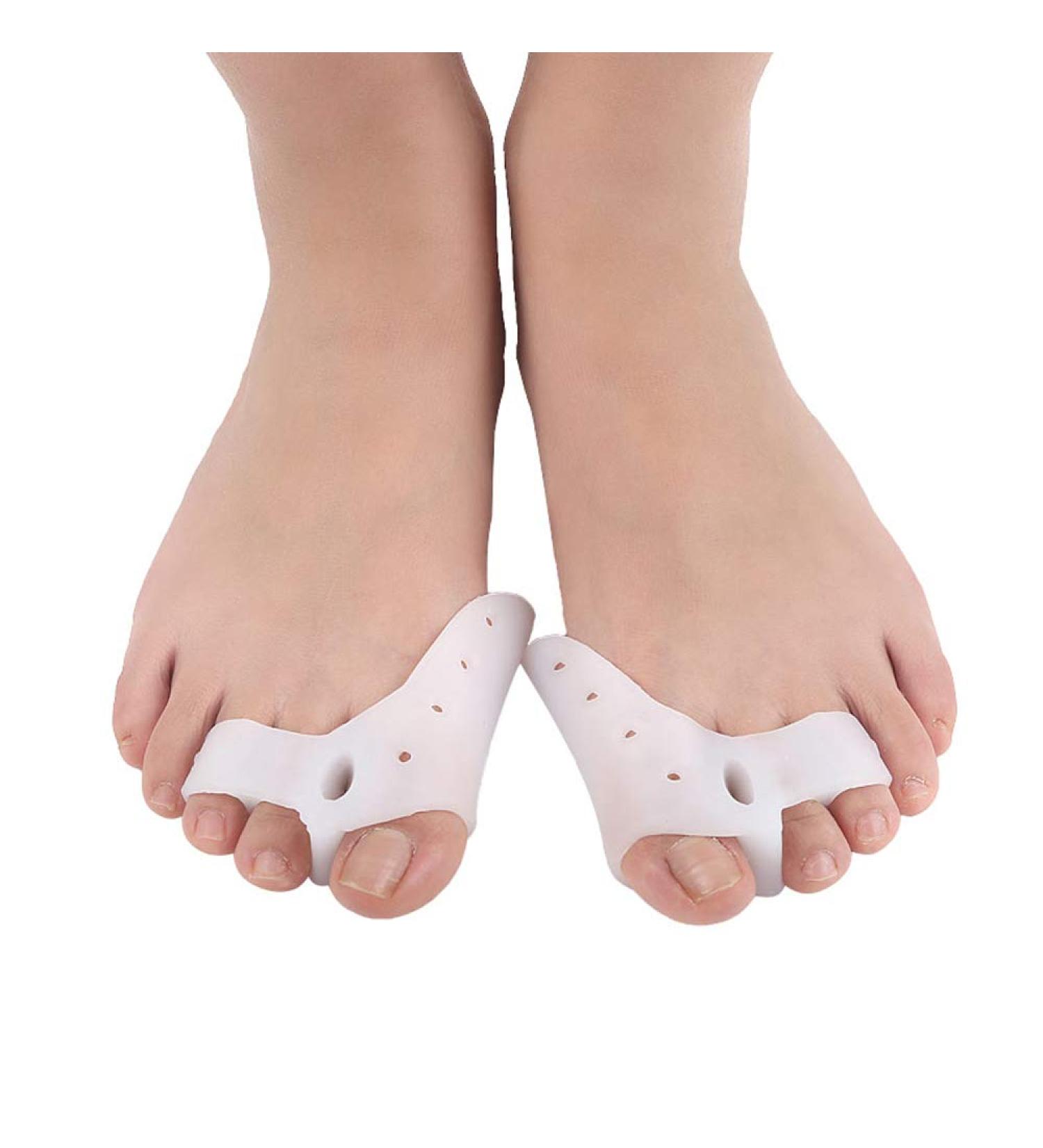 Silicone Toe Correctors & Relief for Hallux Valgus - Hammer Toe Separator & Spacer - International Shipping Available - Buy Online on GoSupps.com
