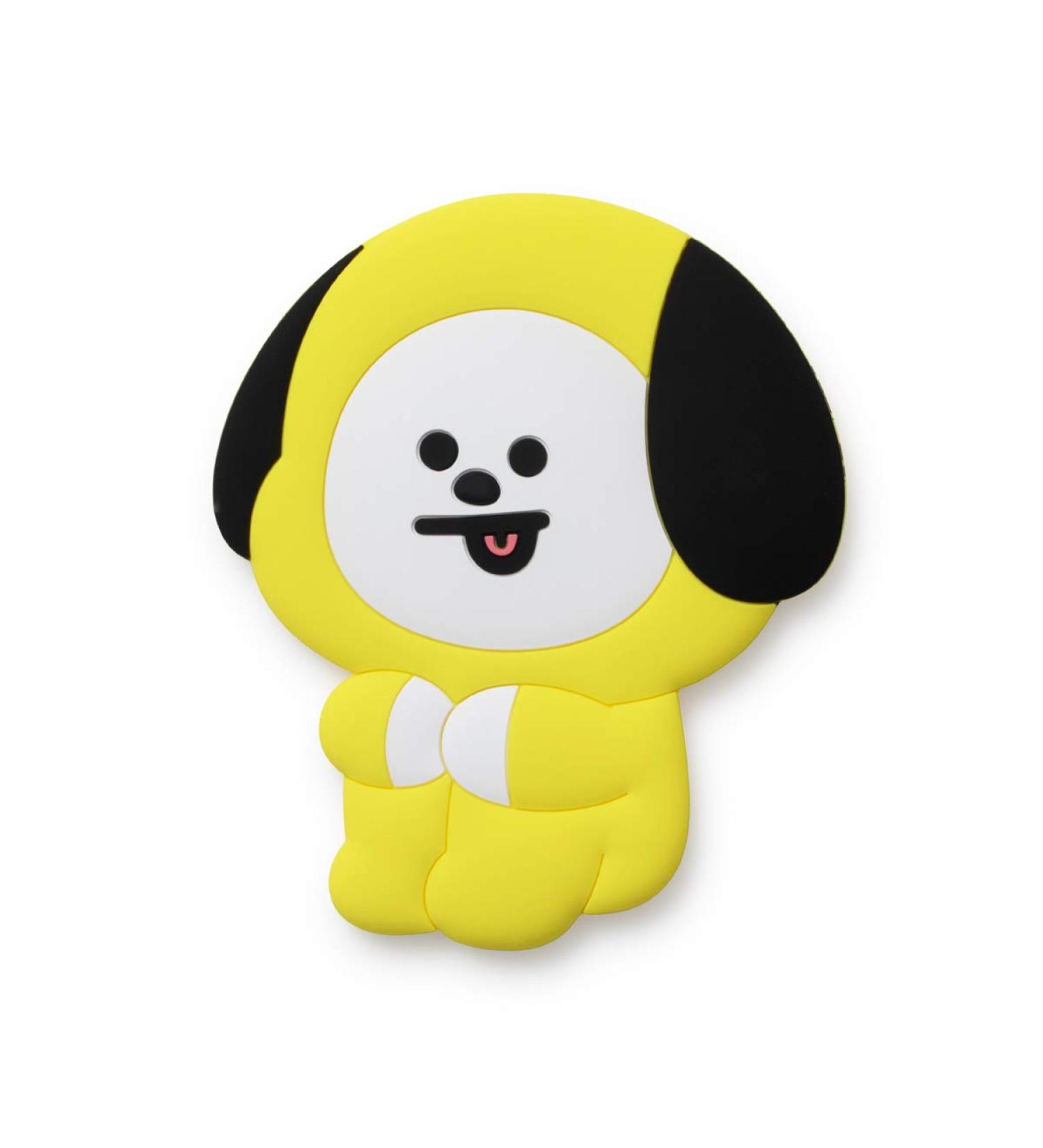 BT21 CHIMMY Small Mini Yellow Handheld Mirror for Women and Girls - Travel-ready Design - Buy Online on GoSupps.com