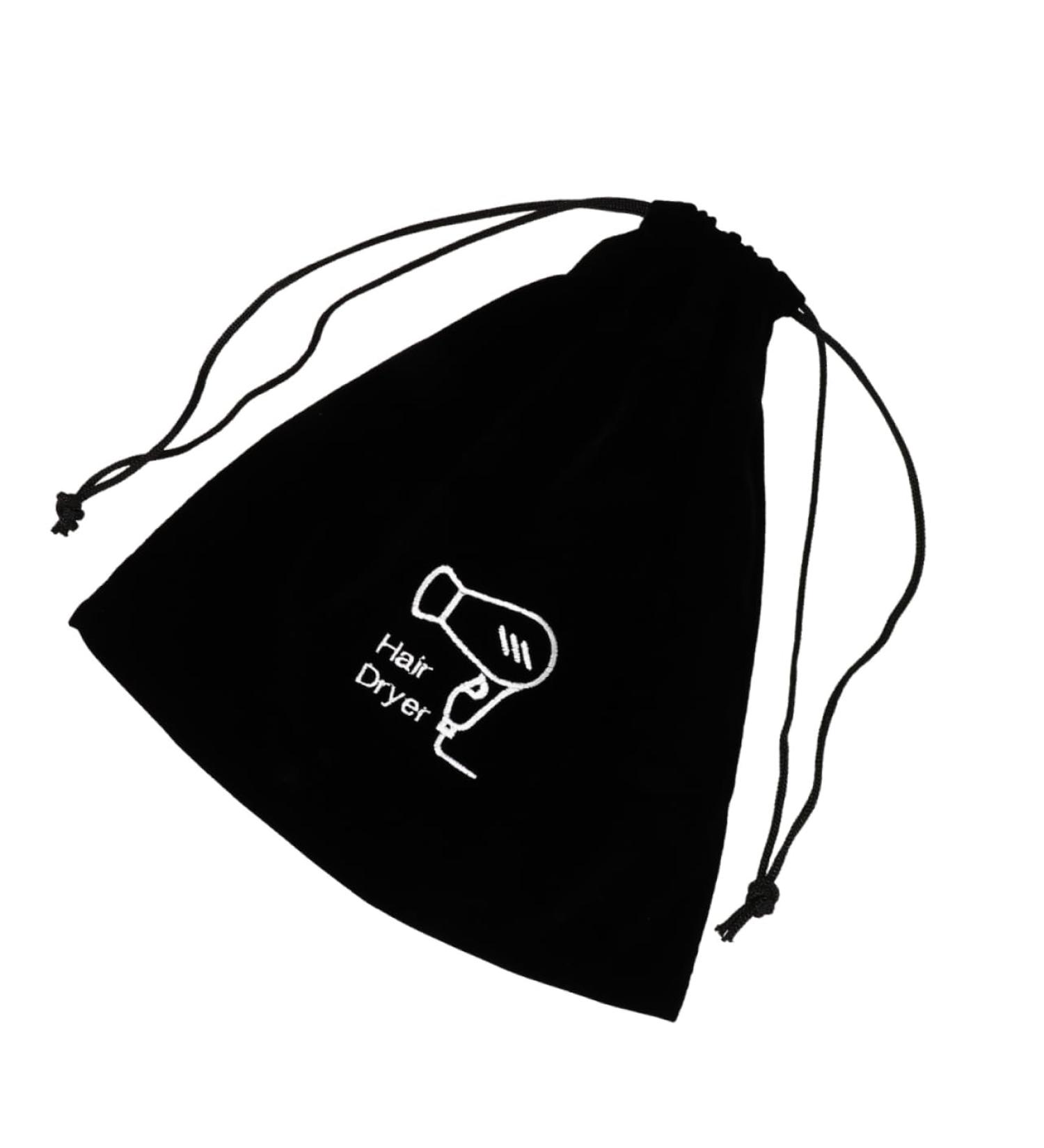 PAMINGONO Flannel Hair Dryer Bag Blow Dryer Travel Hair Dryer Duffle Bag for Travel Curling Iron Travel Bag - Buy Online on GoSupps.com