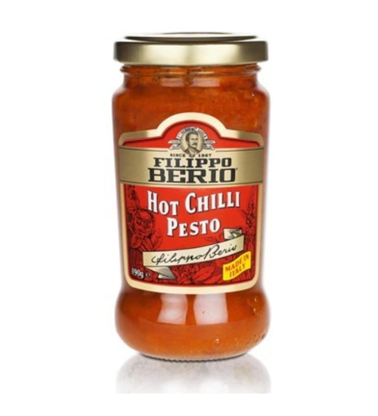 Filippo Berio Hot Chilli Pesto 190gr x 10 pack