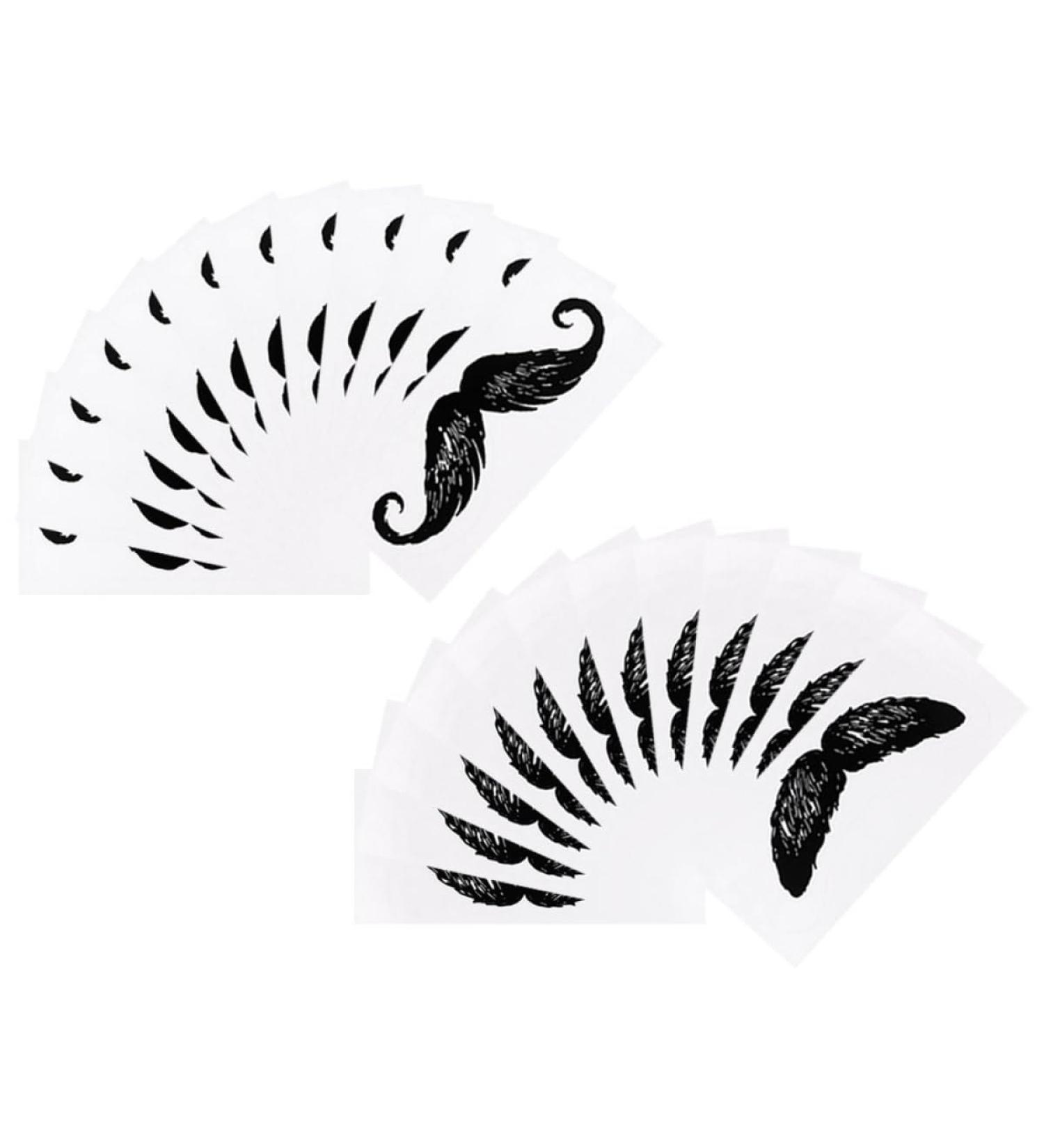 Autocollants Cire pour pilation Nez et Barbe 24 Pcs Protecteurs Moustache en PP Usage Quotidien 1 Petit Rouleau Moustache Accessoires pilation Homme - Buy Online on GoSupps.com
