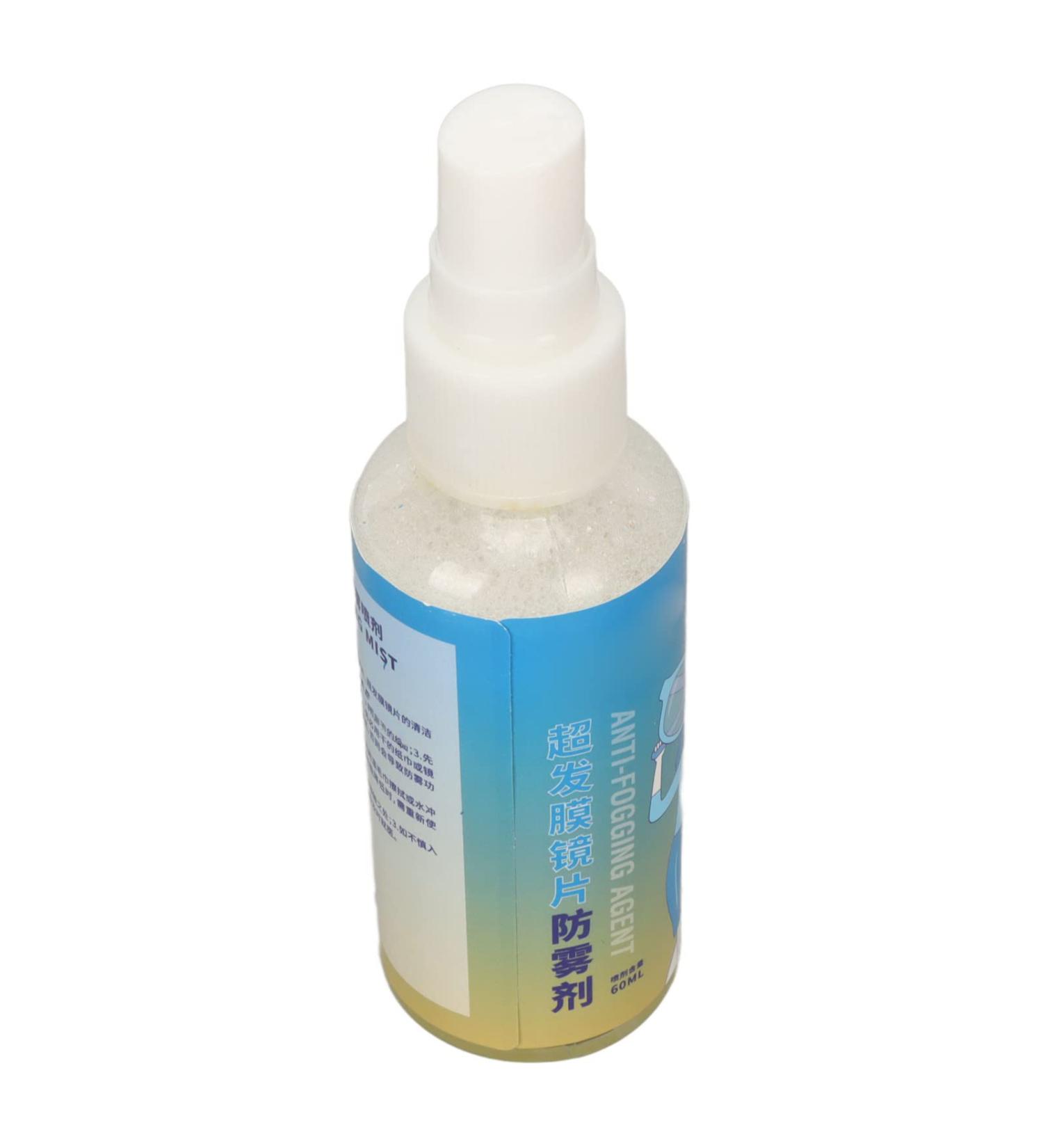 Glasses Clean Fog Spray - Clear View 60ML Portable Mist for Diving | Anti-Fog Solution for Eyewear - Buy Online on GoSupps.com