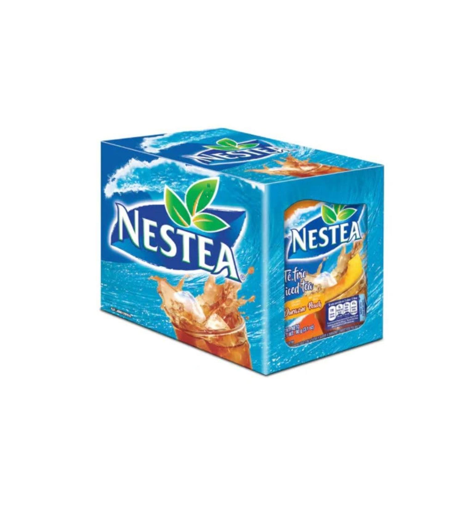 M ndalo Market Nestea Pack of 12 sachets of powdered peaches for cold water 90g
