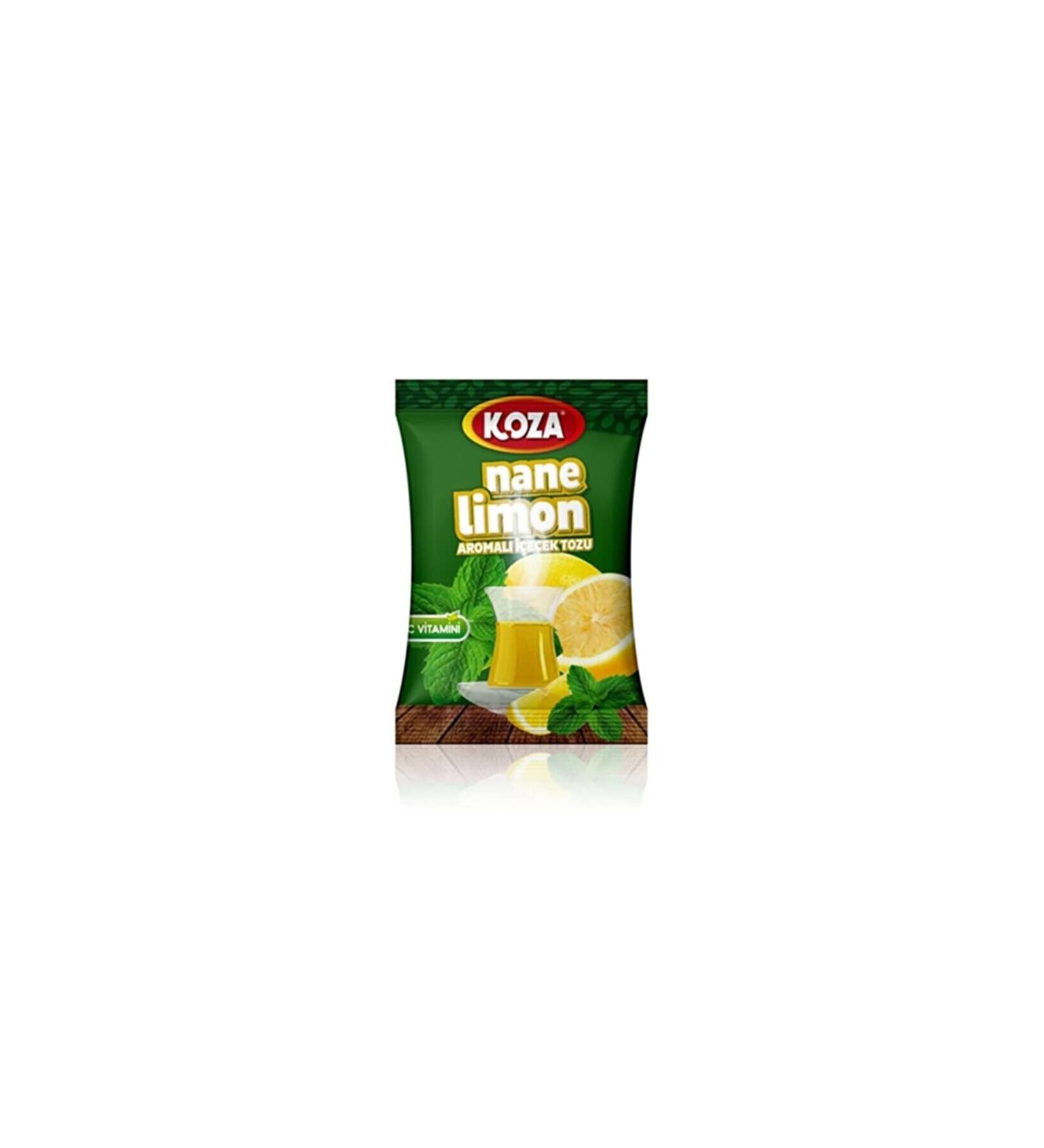 KOZA Mint and Lemon Instant Drink Powder in Bag 300g | Powder for Hot or Cold Drink | Turkish Tea | Iced Tea Powder | Iced Te - Buy Online on GoSupps.com