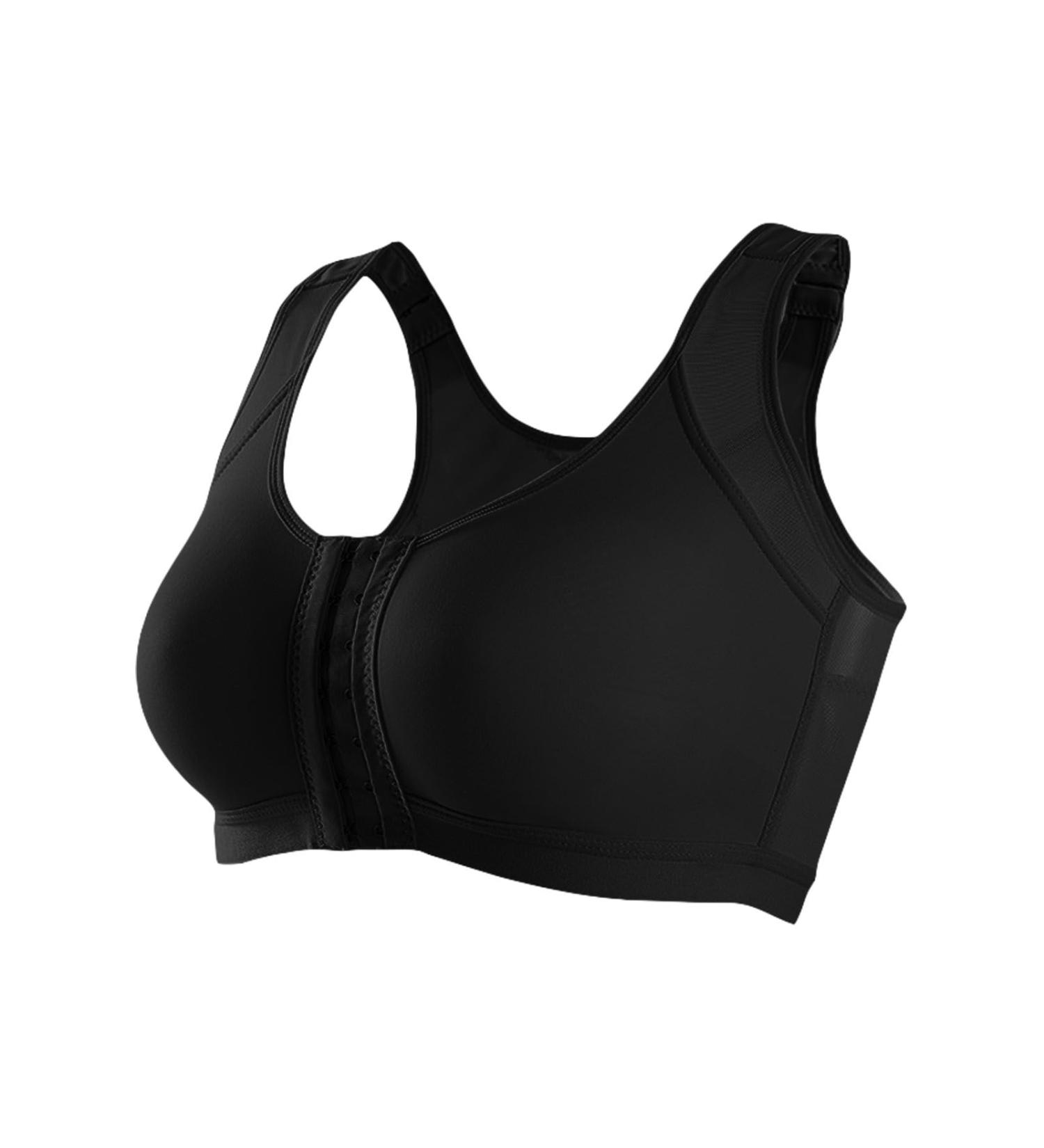 Angxiwan Women's Seamless Bralettes - Comfort Fit Bustier Backproof Sportswear Strong Hold Black 3XL - Buy Online on GoSupps.com