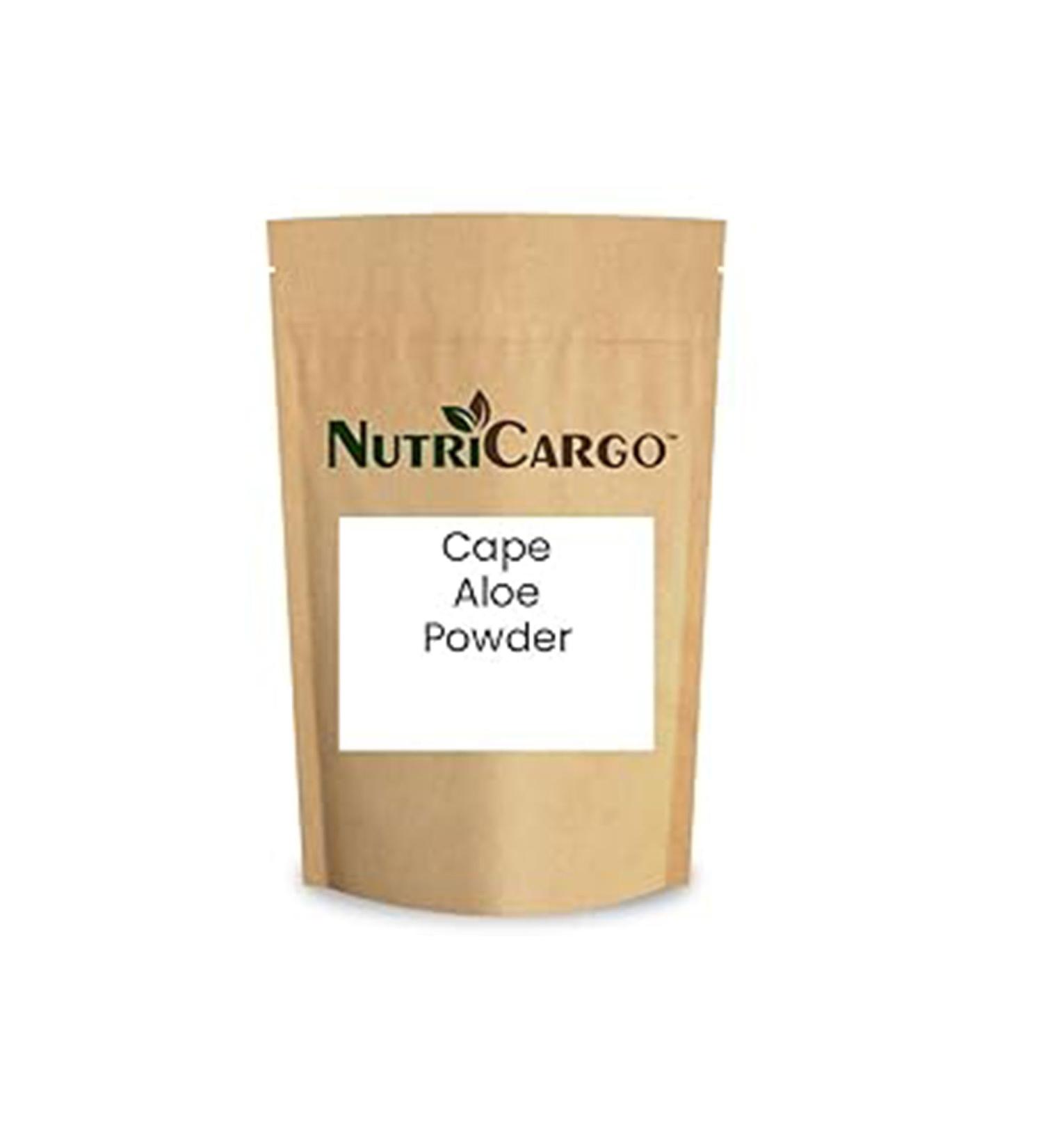 NutriCargo Cape Aloe Powder 2.2 lbs (1000g) Finely Milled Aloe Ferox Latex Plant-Based Botanical Powder for Traditional Wellness & Herbal Cleanse Formulations Bulk Format - Buy Online on GoSupps.com