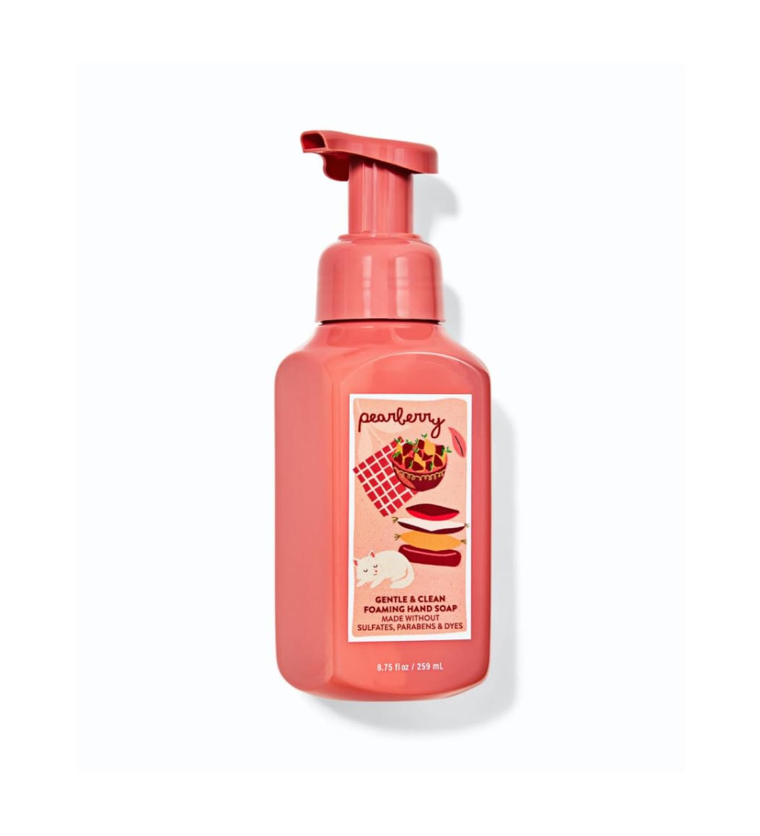 Bath & Body Pearberry Gentle & Clean Foaming Hand Soap 8.75 Fl. Oz. / 259 mL (Packaging Design Styles May Vary)