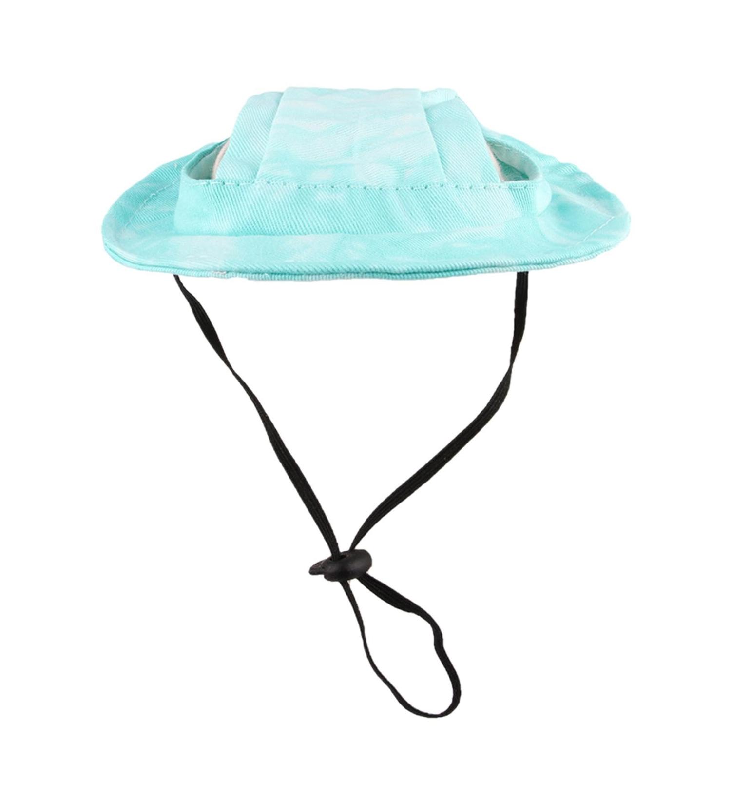 Fischerhut for Dogs & Cats | Adjustable Fishing Hat for Pets | Outdoor Sun Protection for Small Breeds - Buy Online on GoSupps.com