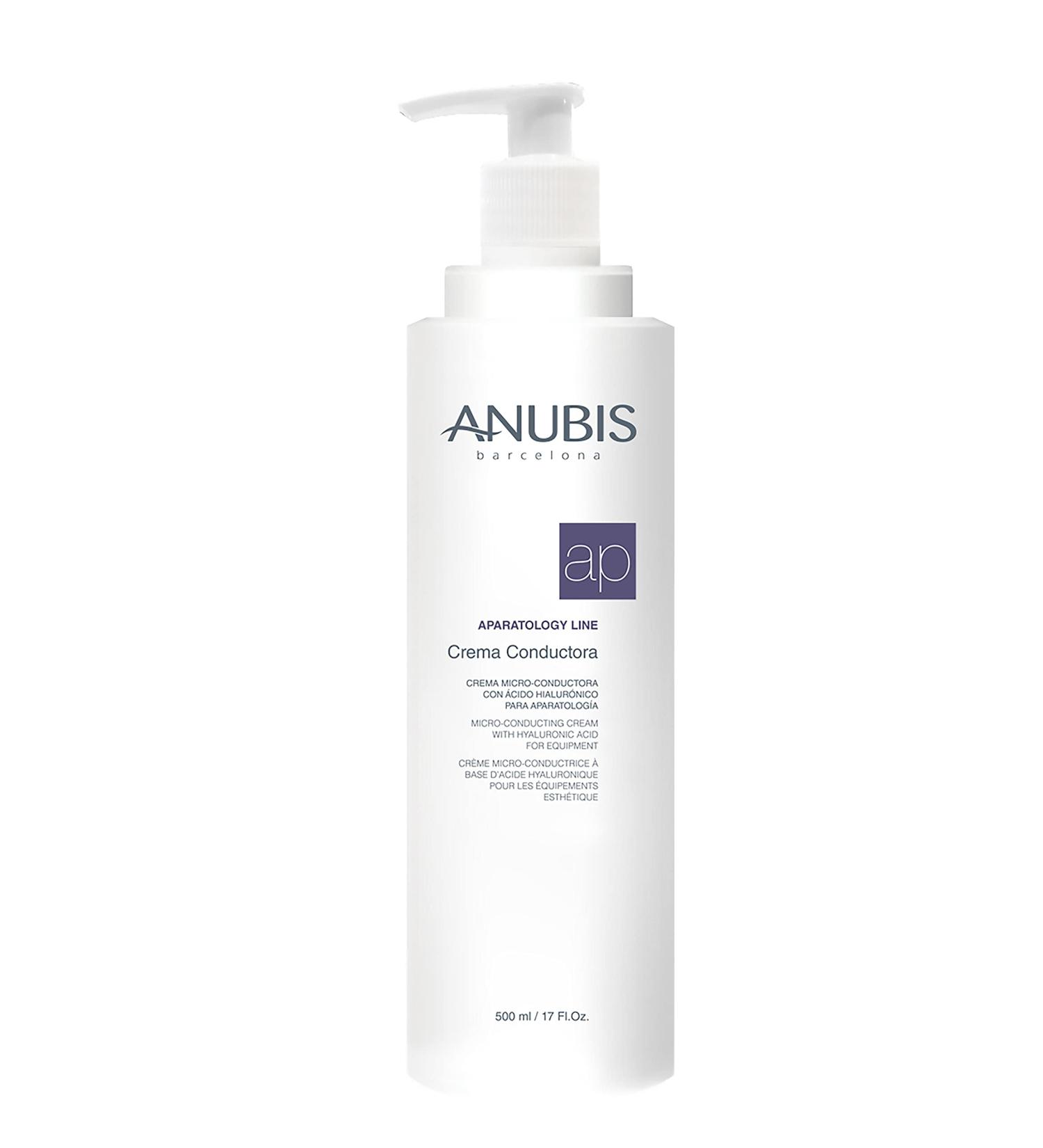 Anubis Barcelona Aparatology Line Conductive Cream for Aesthetic Devices with Hyaluronic Acid 500ml