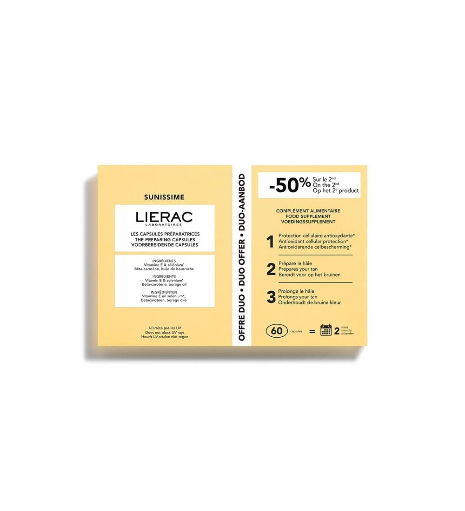 Lierac Laboratoires Lierac Sunissime Duo Capsules 60 Piece - Buy Online on GoSupps.com