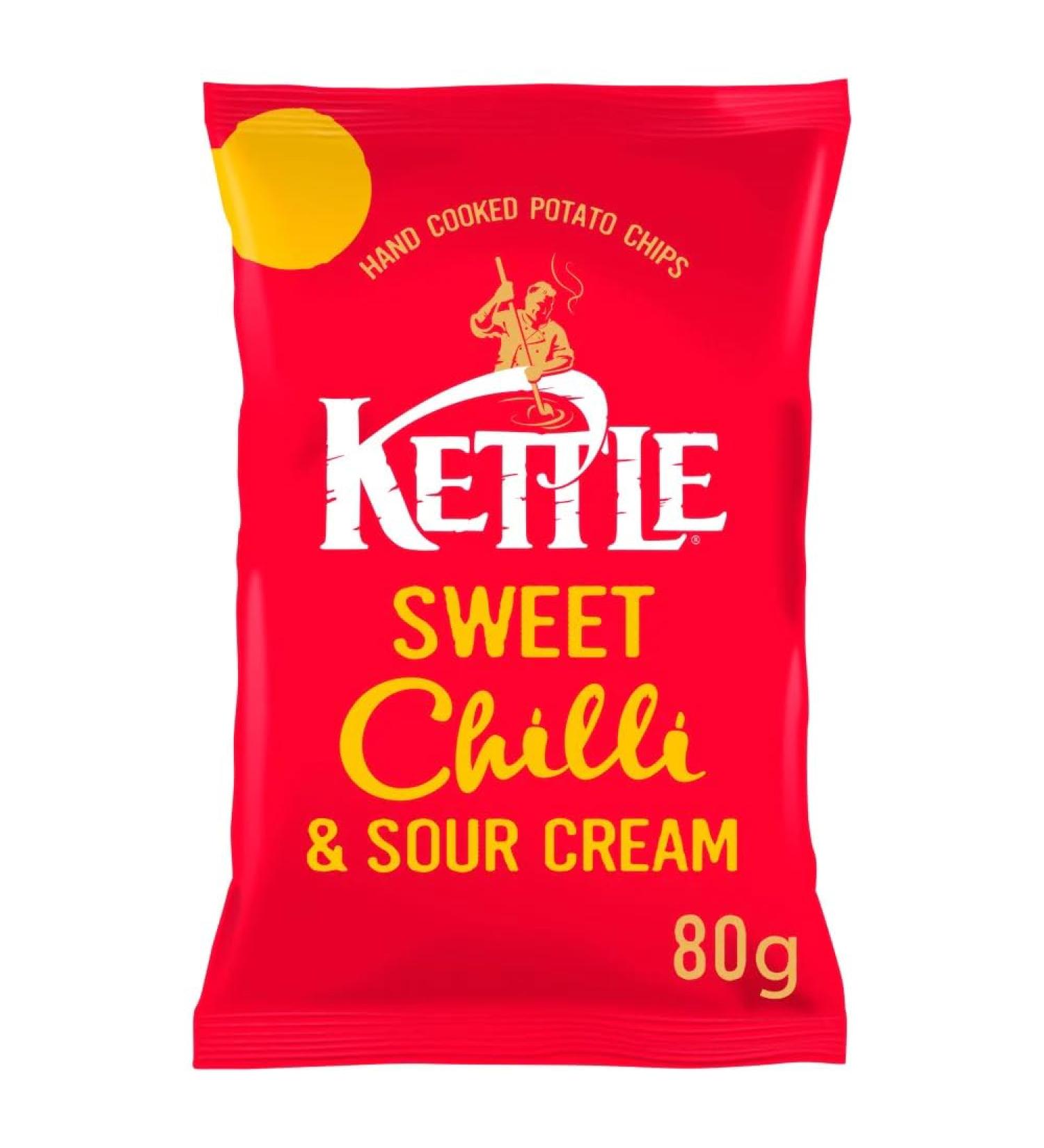 KETTLE Chips Sweet Chilli & Sour Cream 80g-Food
