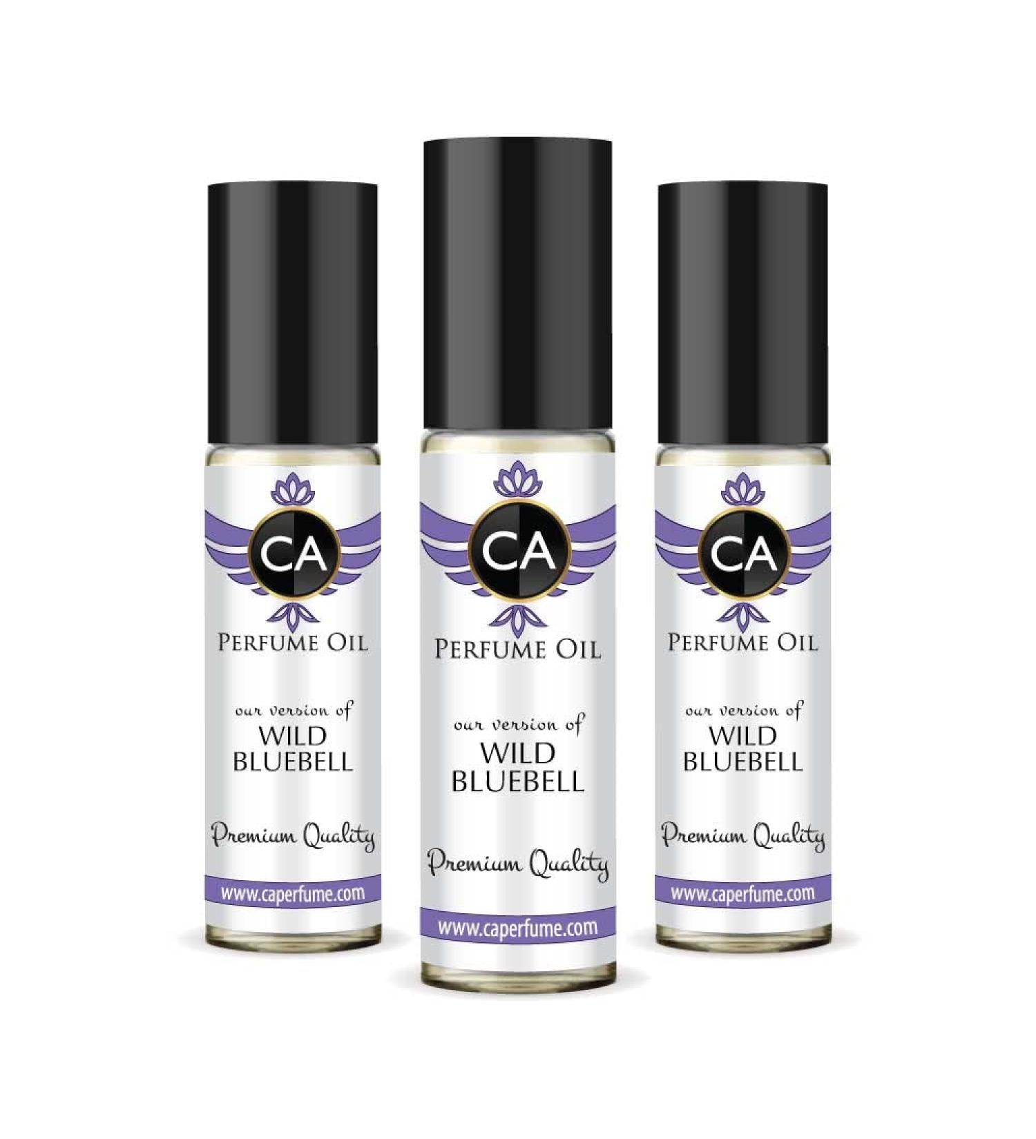 CA Perfume Oils Impression of Wild Bluebell Travel Size Roll on (0.3 fl oz) X3