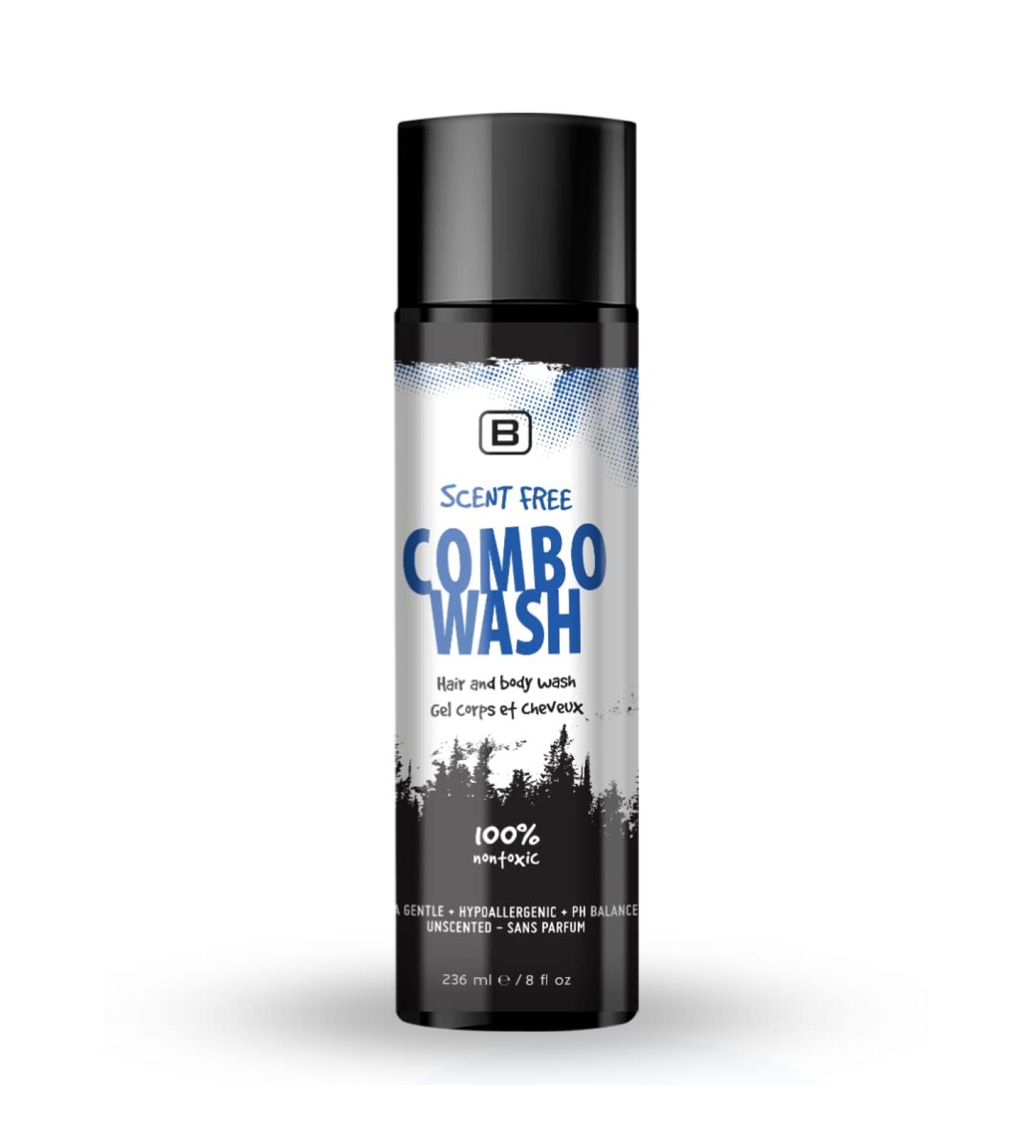 Natural & Organic Scent Free Combo Wash - EWG Verified Cruelty-Free Vegan Paraben & Sulfate Free - Buy Online on GoSupps.com