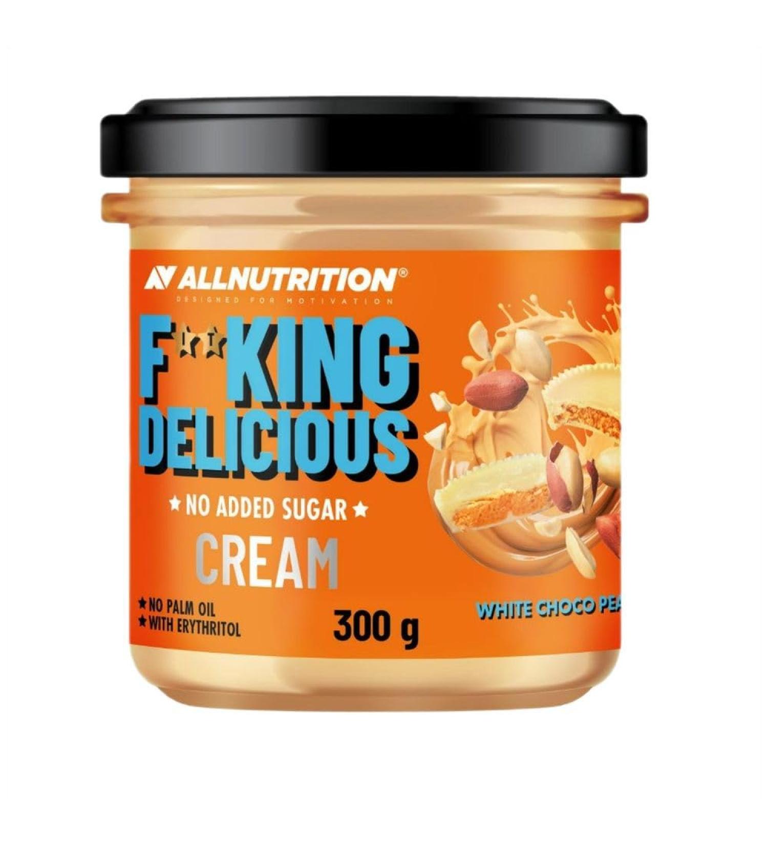 Allnutrition Fitking Delicious Cream White Choco Peanut - 300g