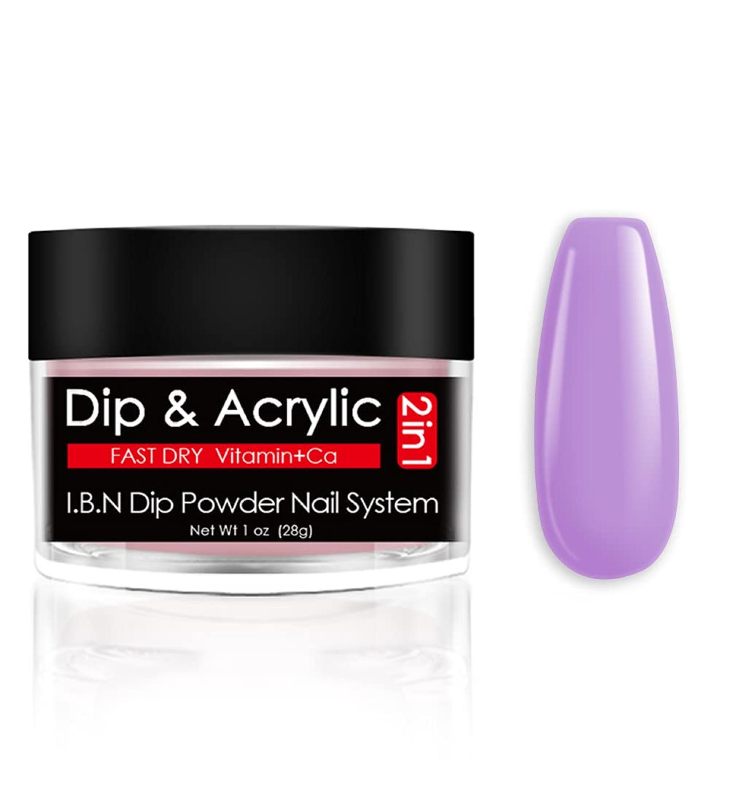 Vitamin-Infused Purple Dip Powder for DIY French Manicure | Odor-Free & Long-Lasting | Salon Quality Nail Art - No Lamp Needed (78) - Buy Online on GoSupps.com
