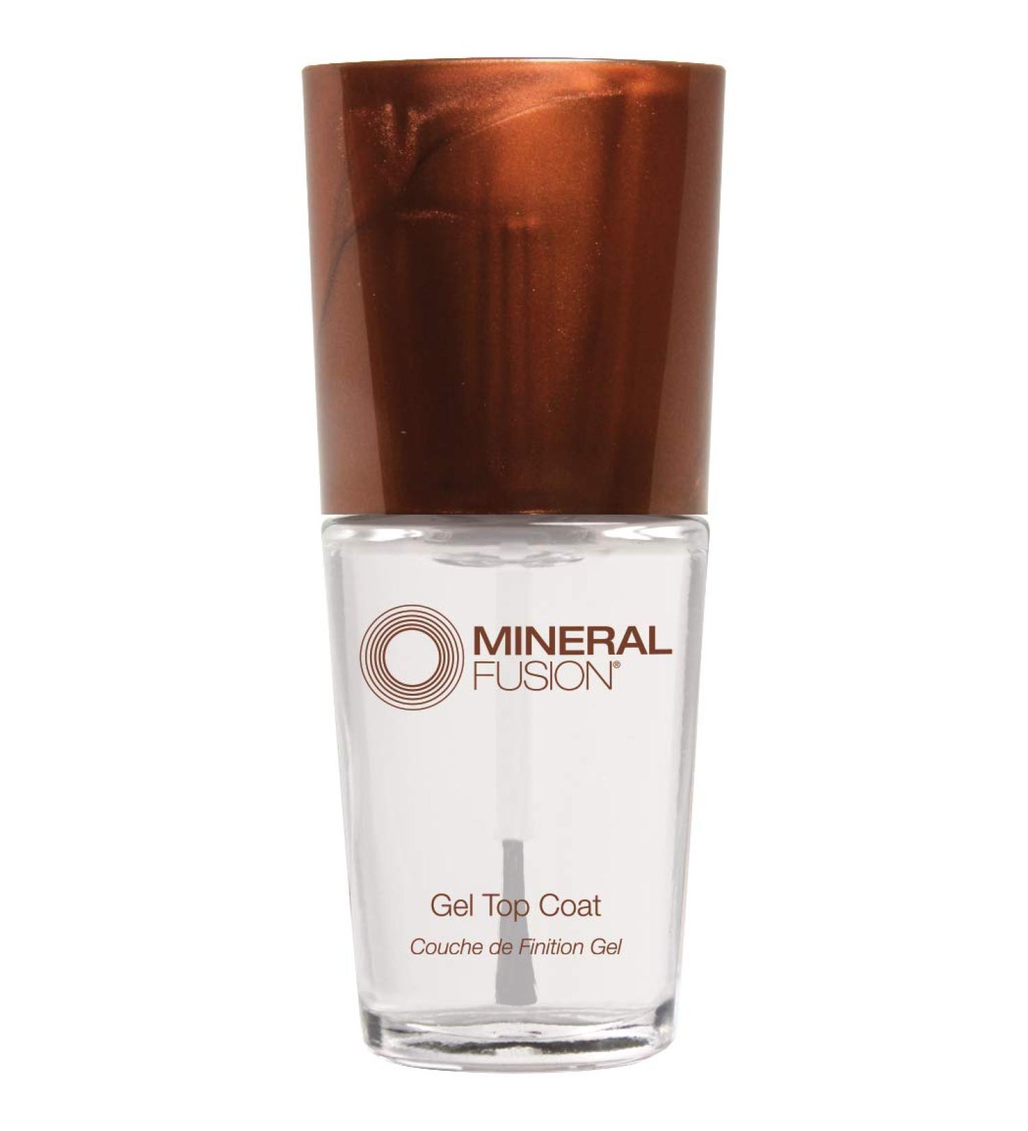 Mineral Fusion Nail Polish Gel Top Coat - 0.33 oz | Long-lasting Shine & Protection - Buy Online on GoSupps.com
