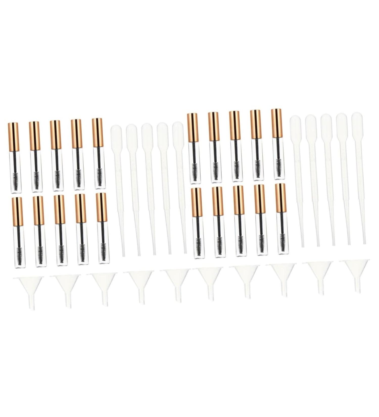 Beavorty 40 Pcs Mascara Empty Tube Eyelash Cream Tube Mascara Containers Funnel Eyelash- Cream Tube Plastic 1 g (Pack of 1) Transparent Colorx2pcs - Buy Online on GoSupps.com
