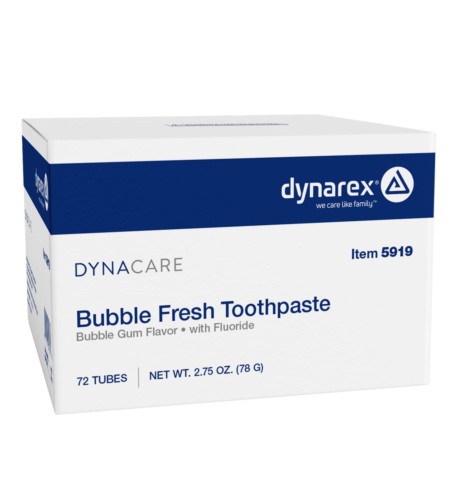 DynaCare Bubble Fresh Fluoride Kids Toothpaste Bubblegum Flavor Cavity Protection Daily Oral Hygiene - 2.75 oz. 1 Count 2.75 Fl Oz (Pack of 1) - Buy Online on GoSupps.com