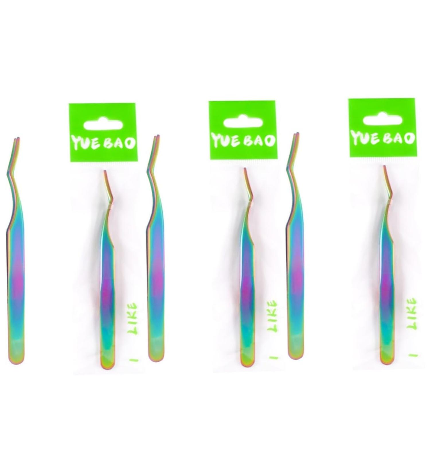 DOITOOL 6 Pcs Lady Tools - Pointed Tweezers & Lash Applicators for Eyelashes Eyebrows and Lip Gloss - Stainless Steel Pro Tweezers Set - Ideal Beauty Accessories for Perfect Makeup - Buy Online on GoSupps.com