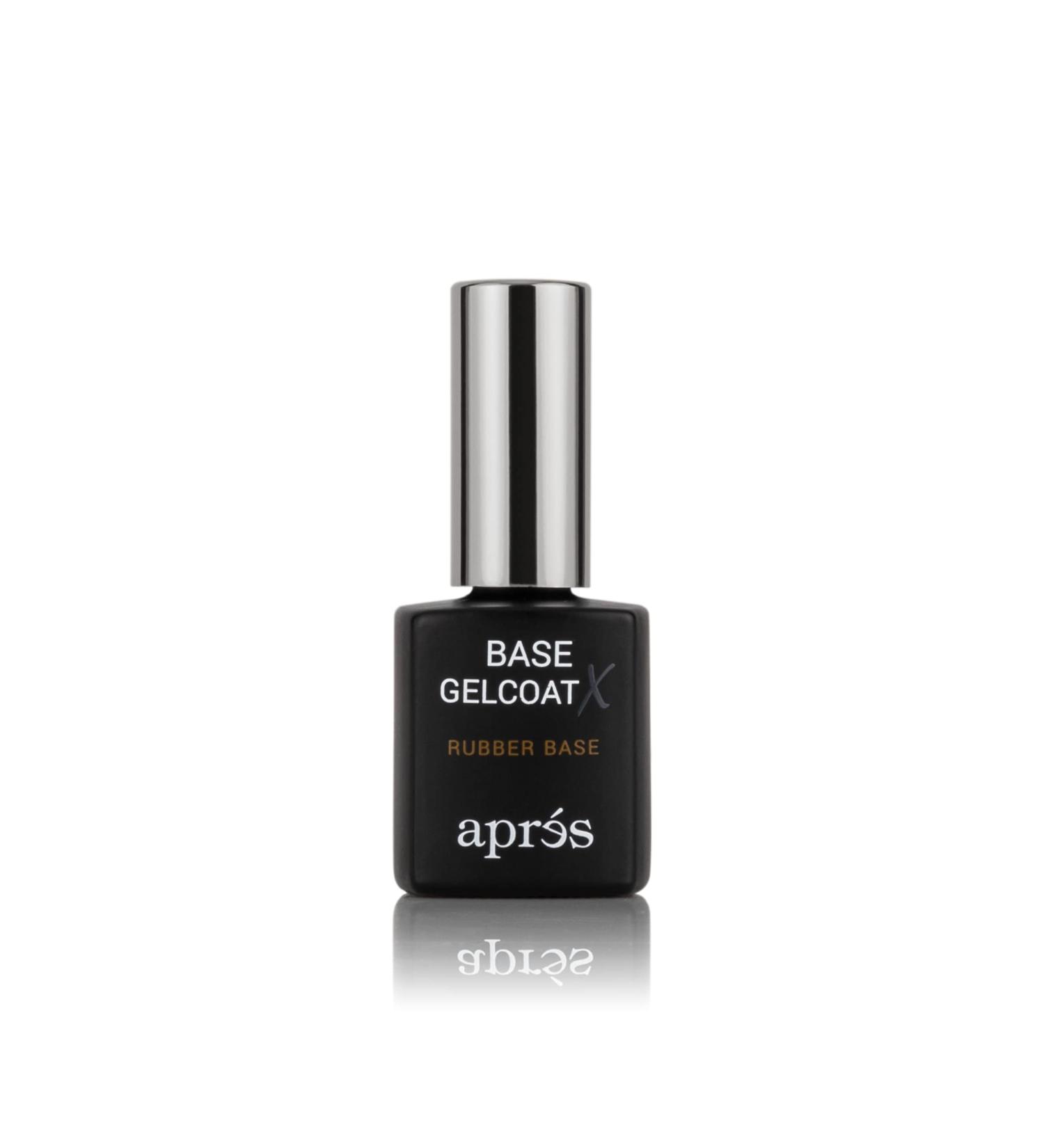Apres Nail Gel-X Base Gelcoat X | 15 ml | Premium Quality Rubberized Formula | Scratch Resistant | Enhanced Grip | 2022 Version - Buy Online on GoSupps.com
