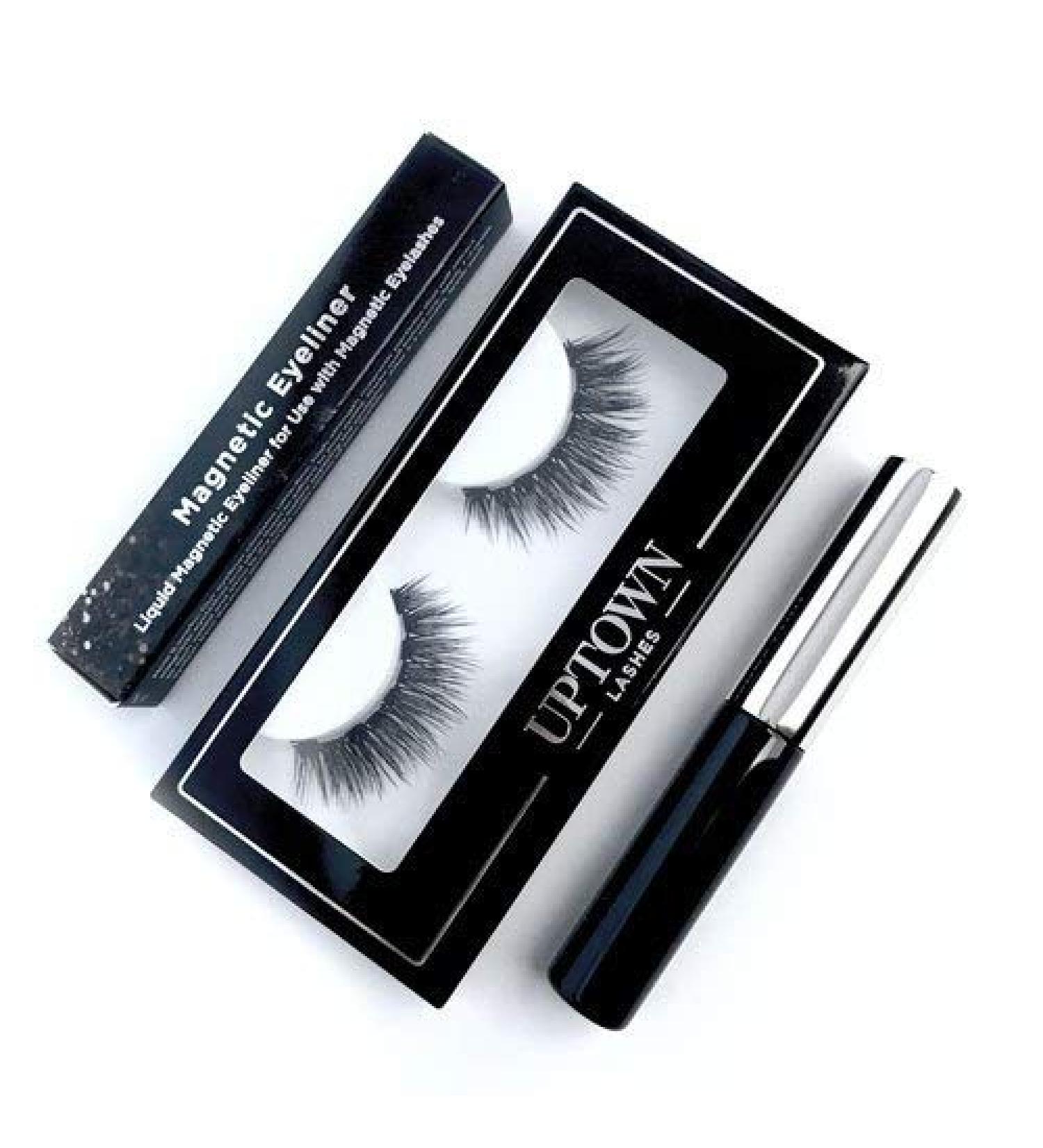 Faux Mink Magnetic Eyelashes - Diva Lash | 5 Magnet False Lashes with Magnetic Eyeliner | Shop Internationally - Buy Online on GoSupps.com