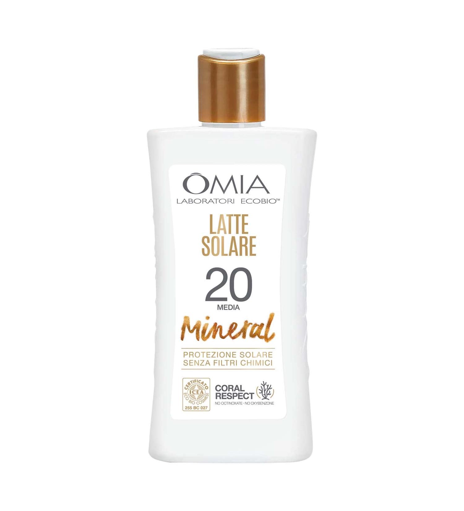 organic sun milk argan oil spf 20 medium protection 200 ml - Buy Online on GoSupps.com