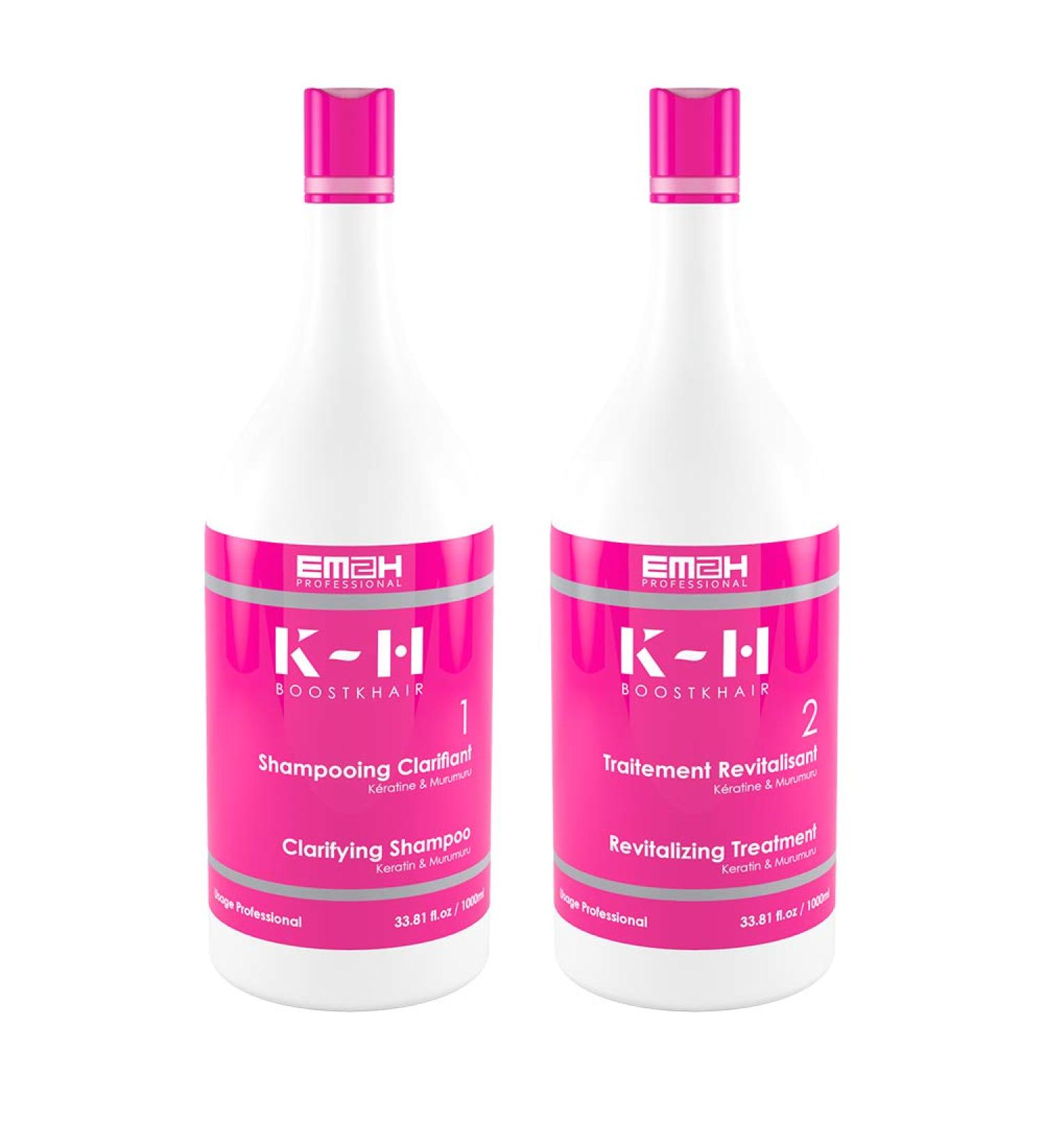 BOOST K HAIR - Anti-aging hair botox treatment - 2 x 1000ml - Buy Online on GoSupps.com