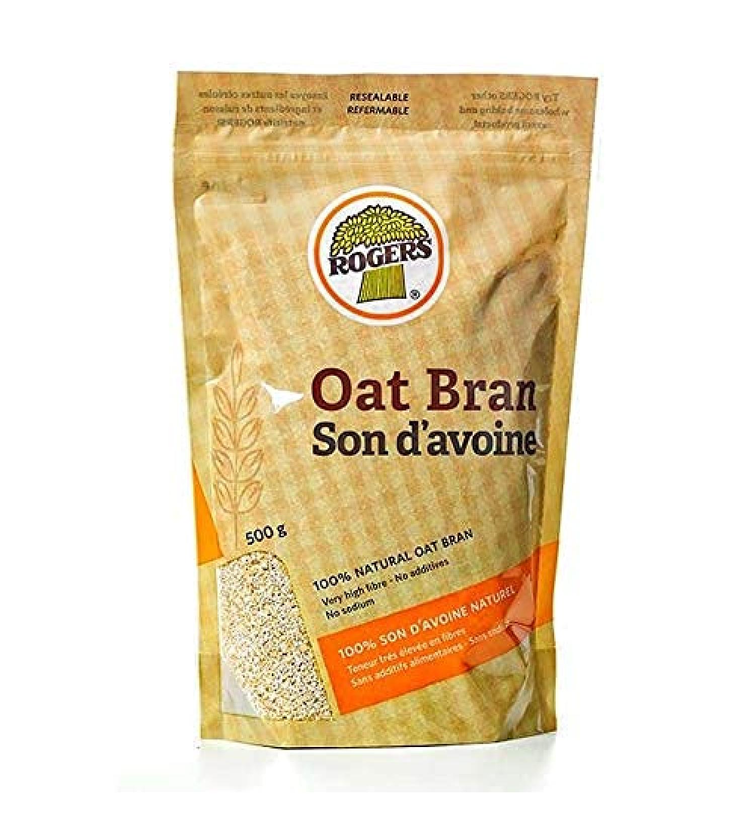 Rogers Original All Natural Oat BRAN - 500 g - Buy Online on GoSupps.com