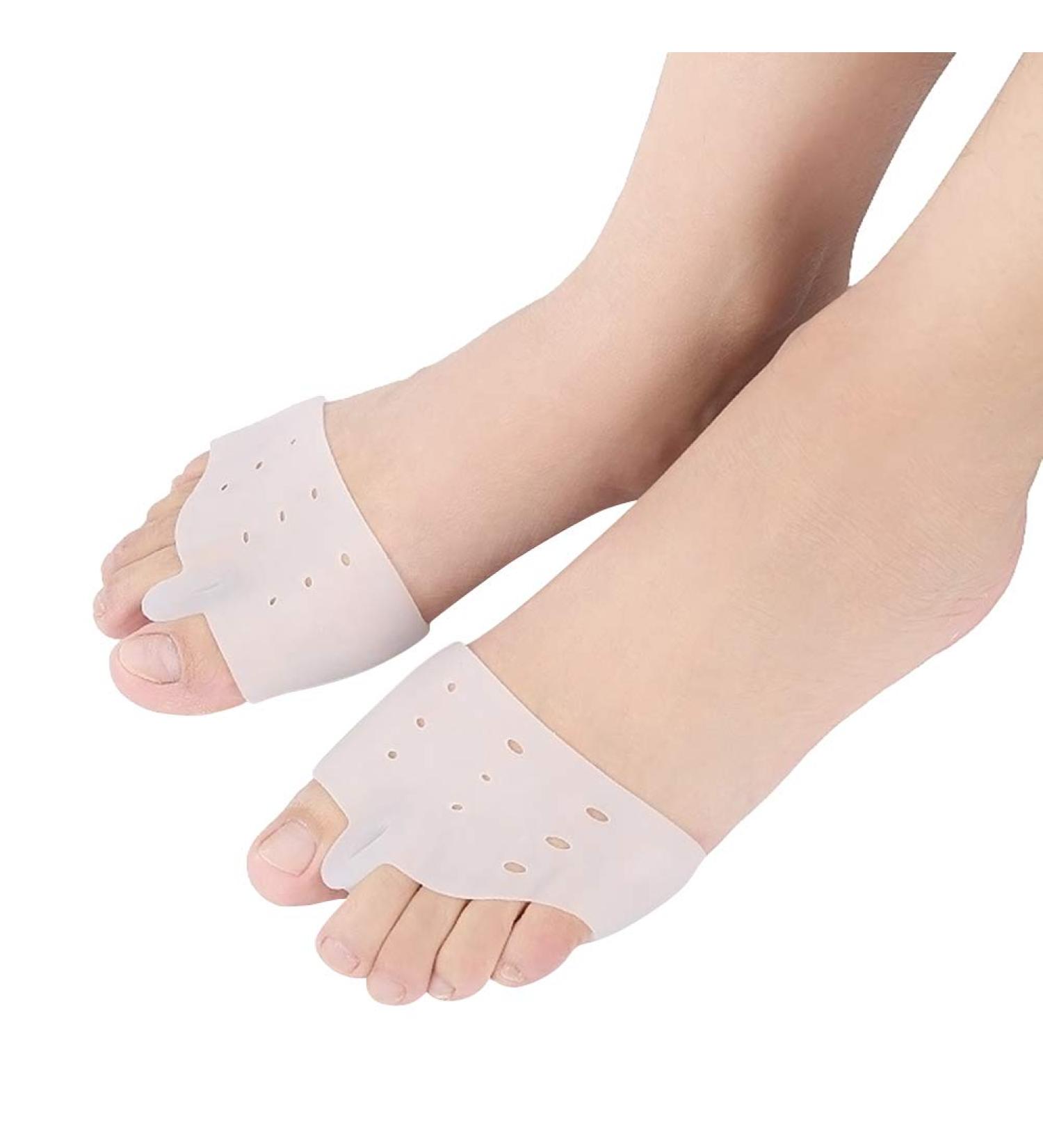 Faruta Gel Bunion Corrector & Toe Straightener - 1 Pair Silicon Toe Spacer for Hammer Toe Relief | Bunion Splint for Correcting Bunions - Buy Online on GoSupps.com