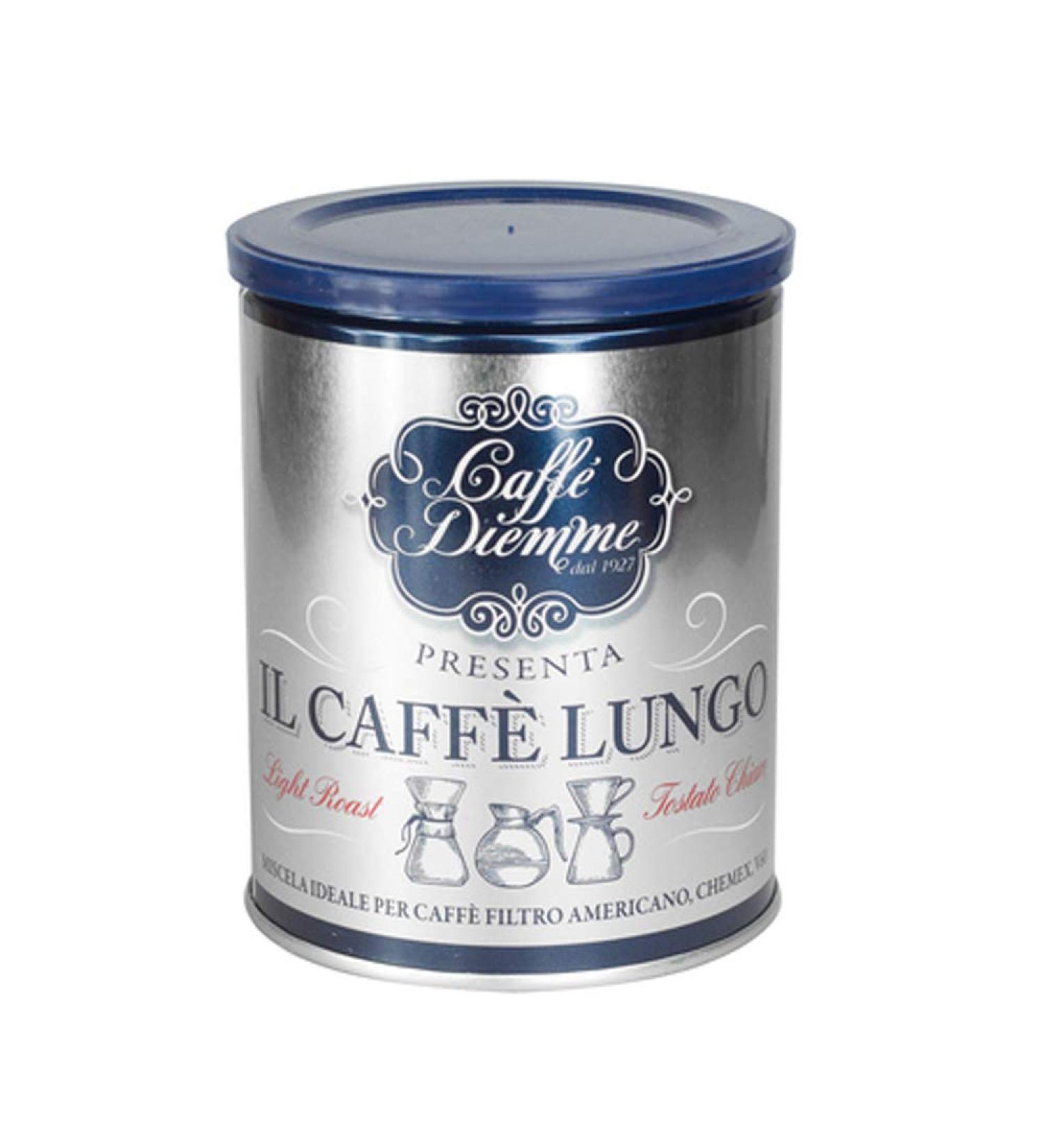 Diemme Caffe - Caffe Lungo - 250g Tin (250 g, Ground)