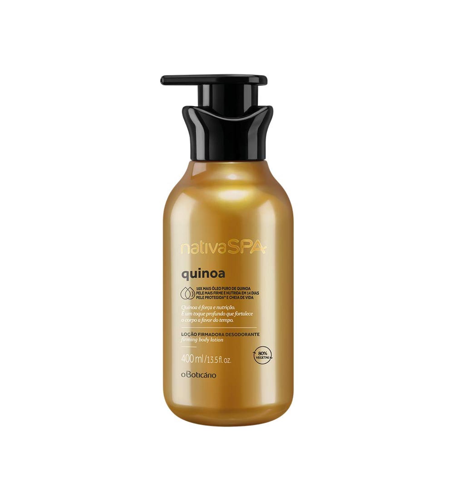 Boticario - Linha Nativa Spa (Quinoa) - Locao Hidratante Corporal 400 ml - (Boticario - Nativa Spa (Quinoa) Collection - Body Moisturizing Lotion 13.5 Fl oz) - Body lotion